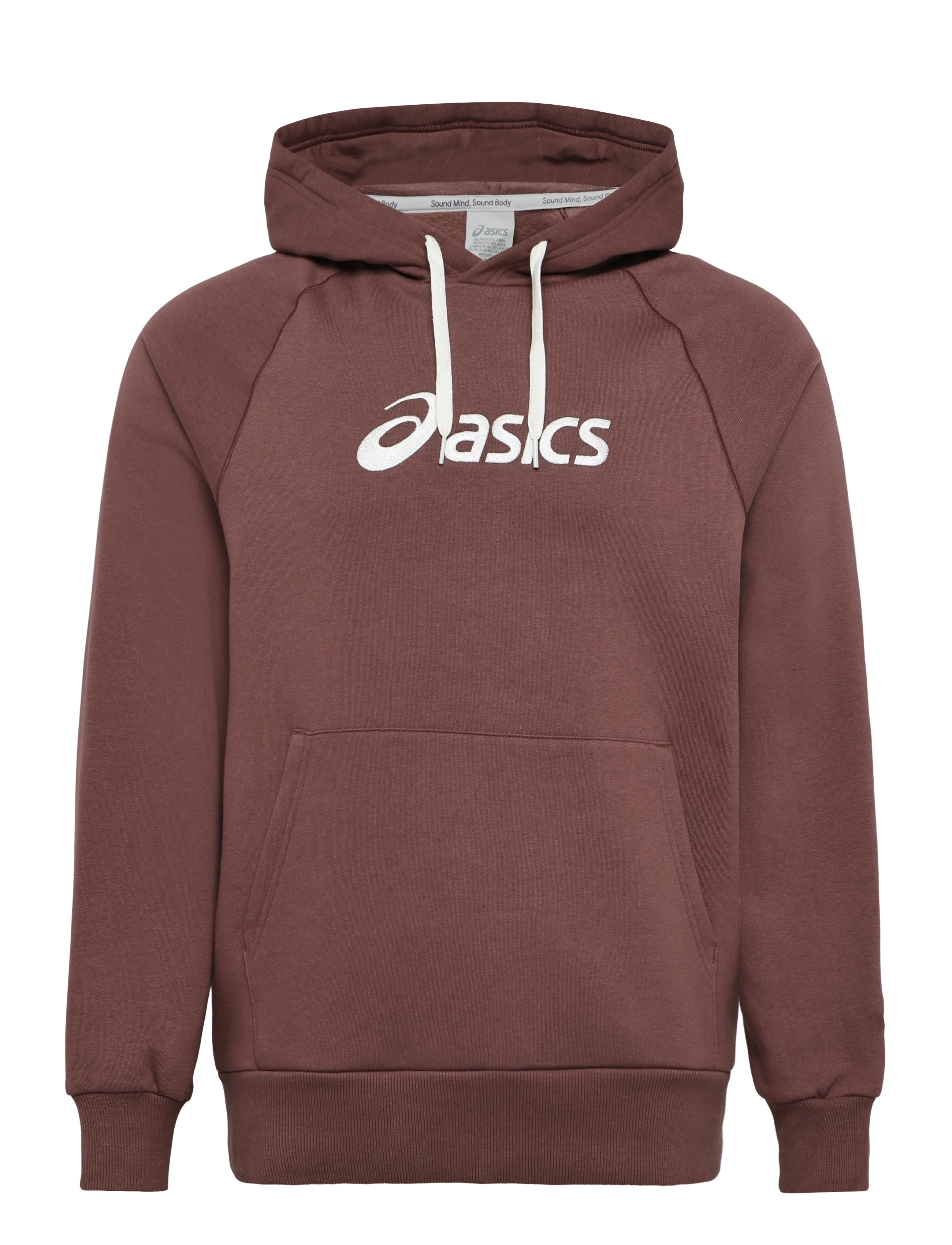 Asics ASICS LOGO FLEECE PULLOVER HOODIE - Vaata kõiki - RUSTED ROCK / brown