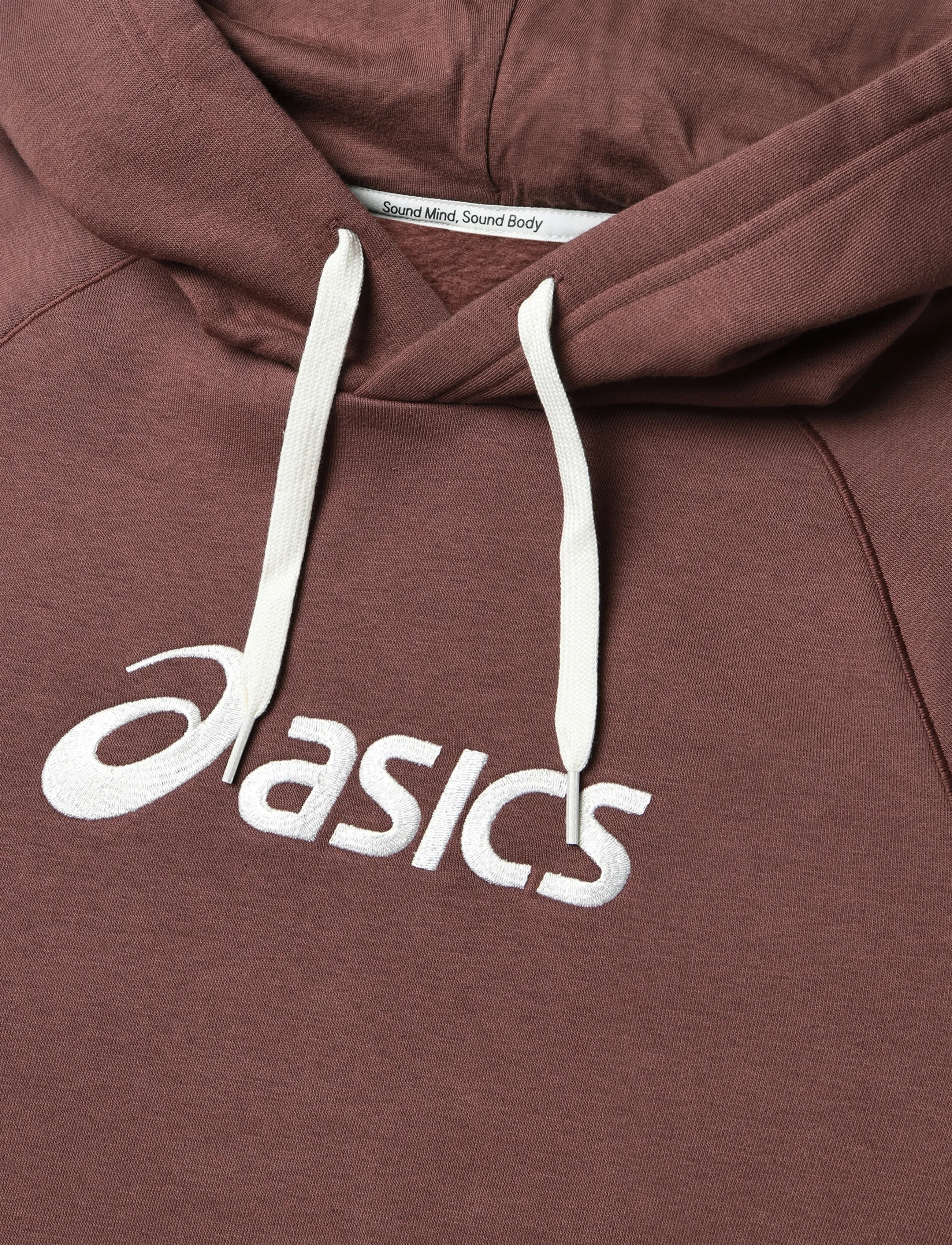 Asics - ASICS LOGO FLEECE PULLOVER HOODIE - kapuutsiga dressipluusid - rusted rock - 2