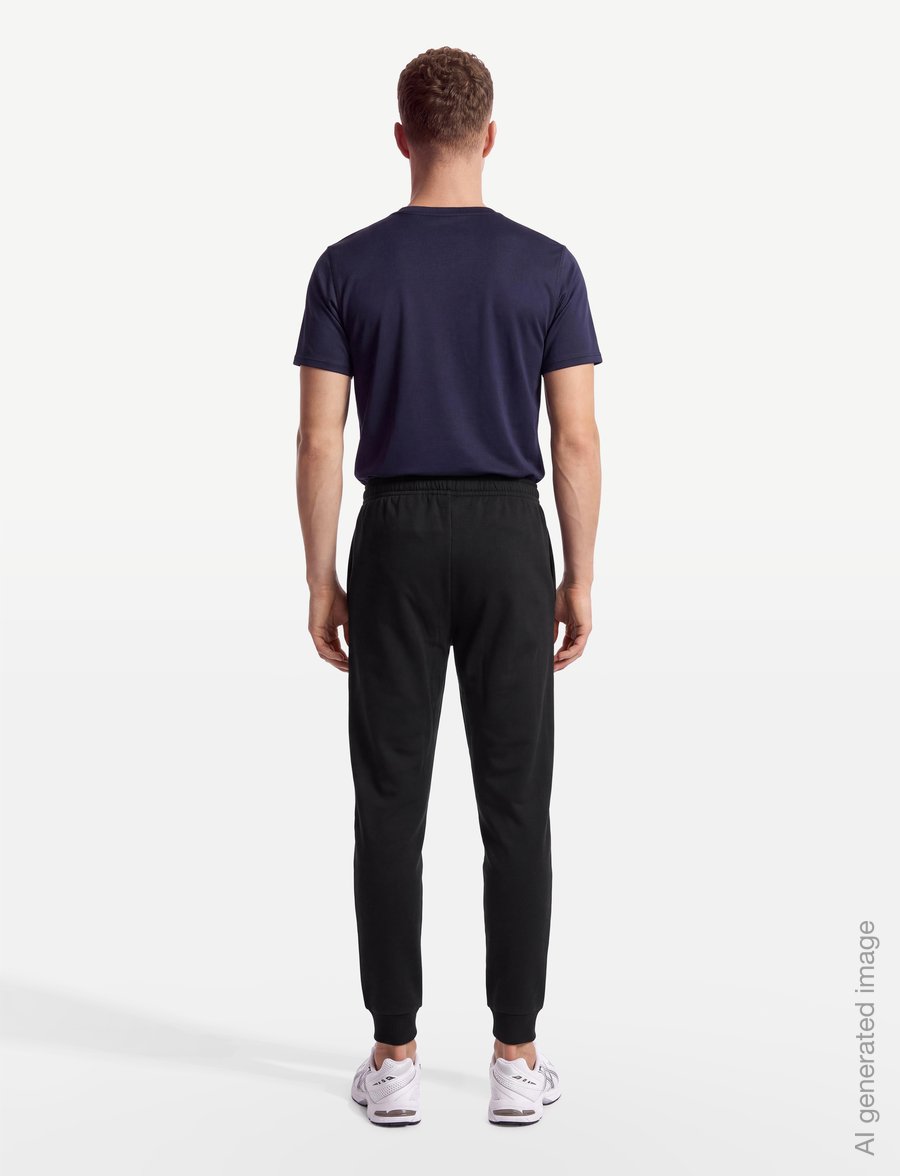 Asics - ASICS LOGO FLEECE PANT - hosen - performance black - 4
