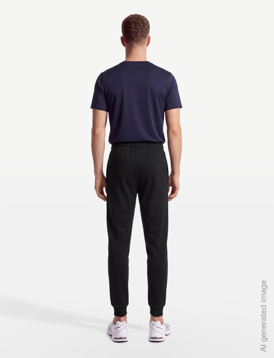 Asics - ASICS LOGO FLEECE PANT - sweatpants - performance black - 4