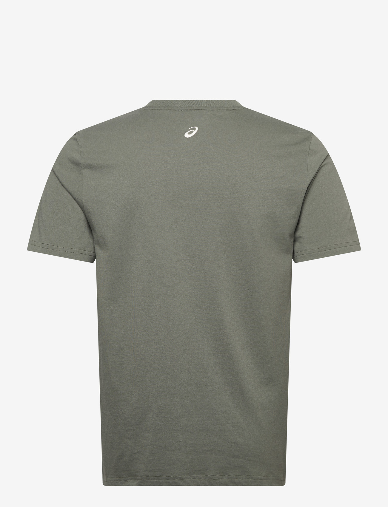 Asics - ASICS CHEST LOGO TEE - t-shirts - lichen green - 1