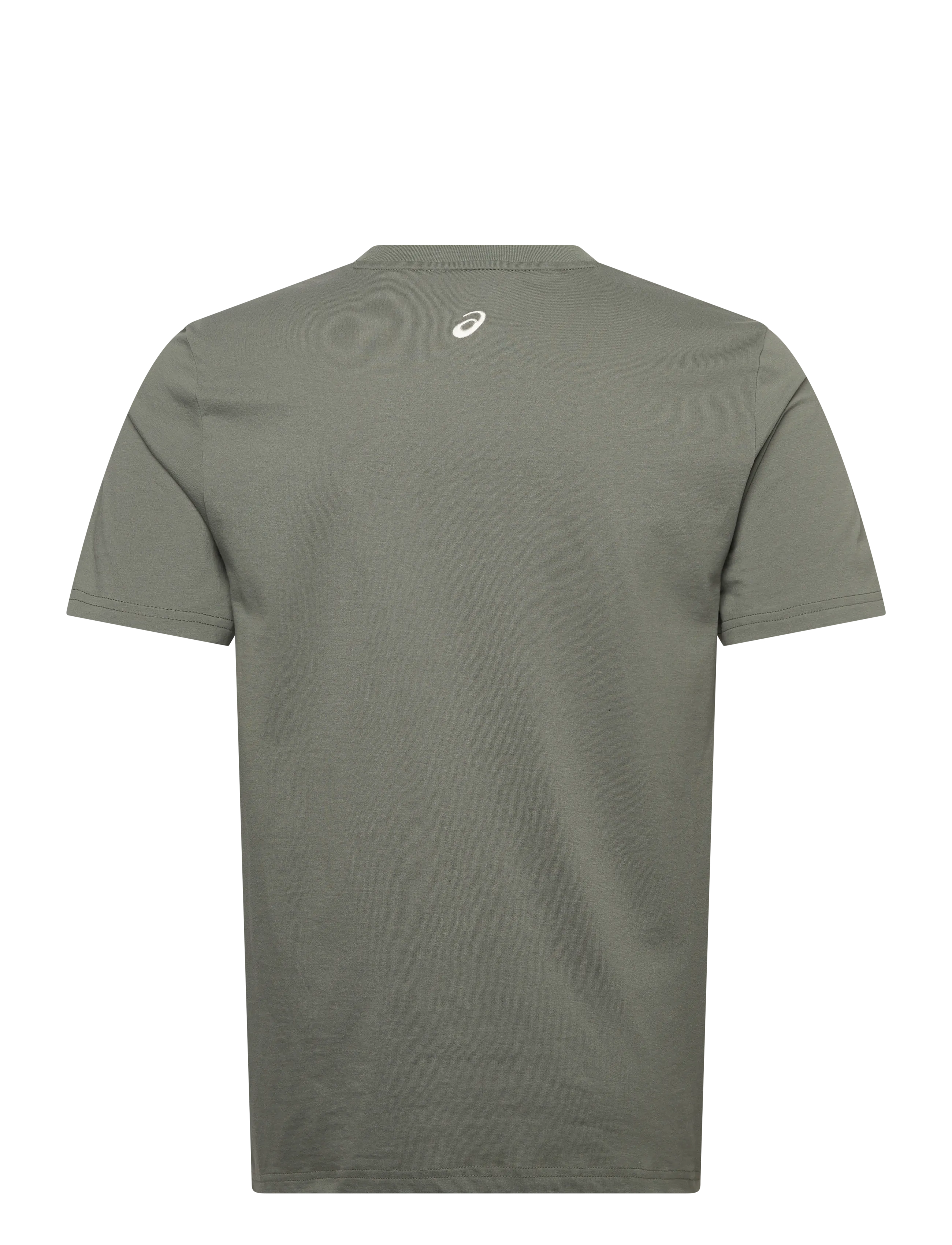 Asics - ASICS CHEST LOGO TEE - t-shirts - lichen green - 1