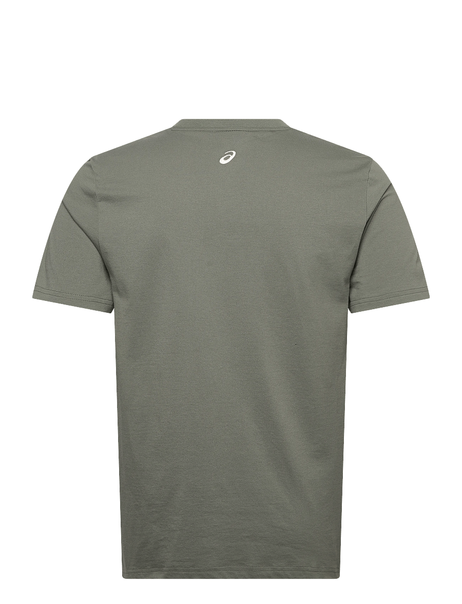Asics - ASICS CHEST LOGO TEE - t-särgid - lichen green - 1