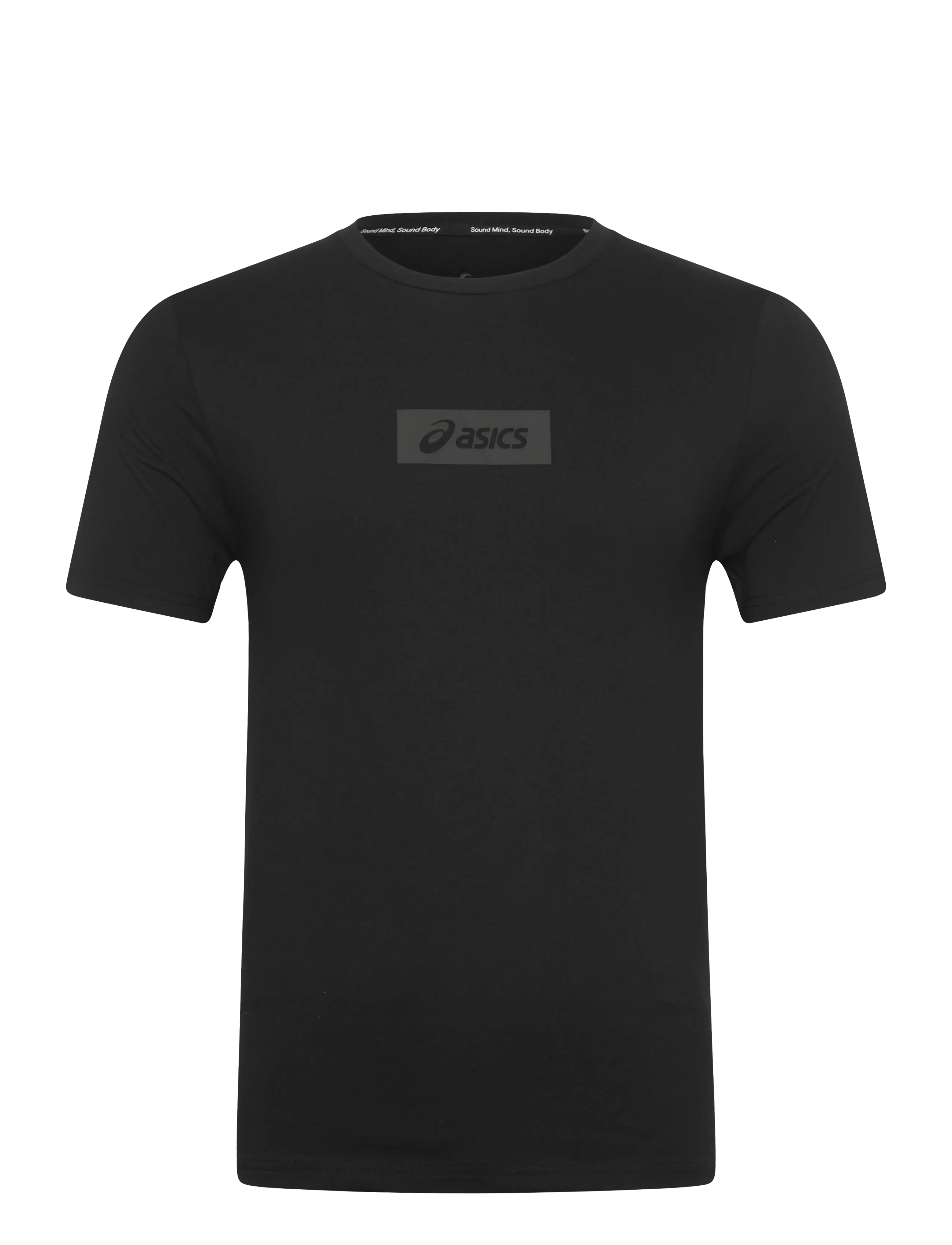 Asics ASICS CHEST LOGO TEE - Uued tooted - PERFORMANCE BLACK / black