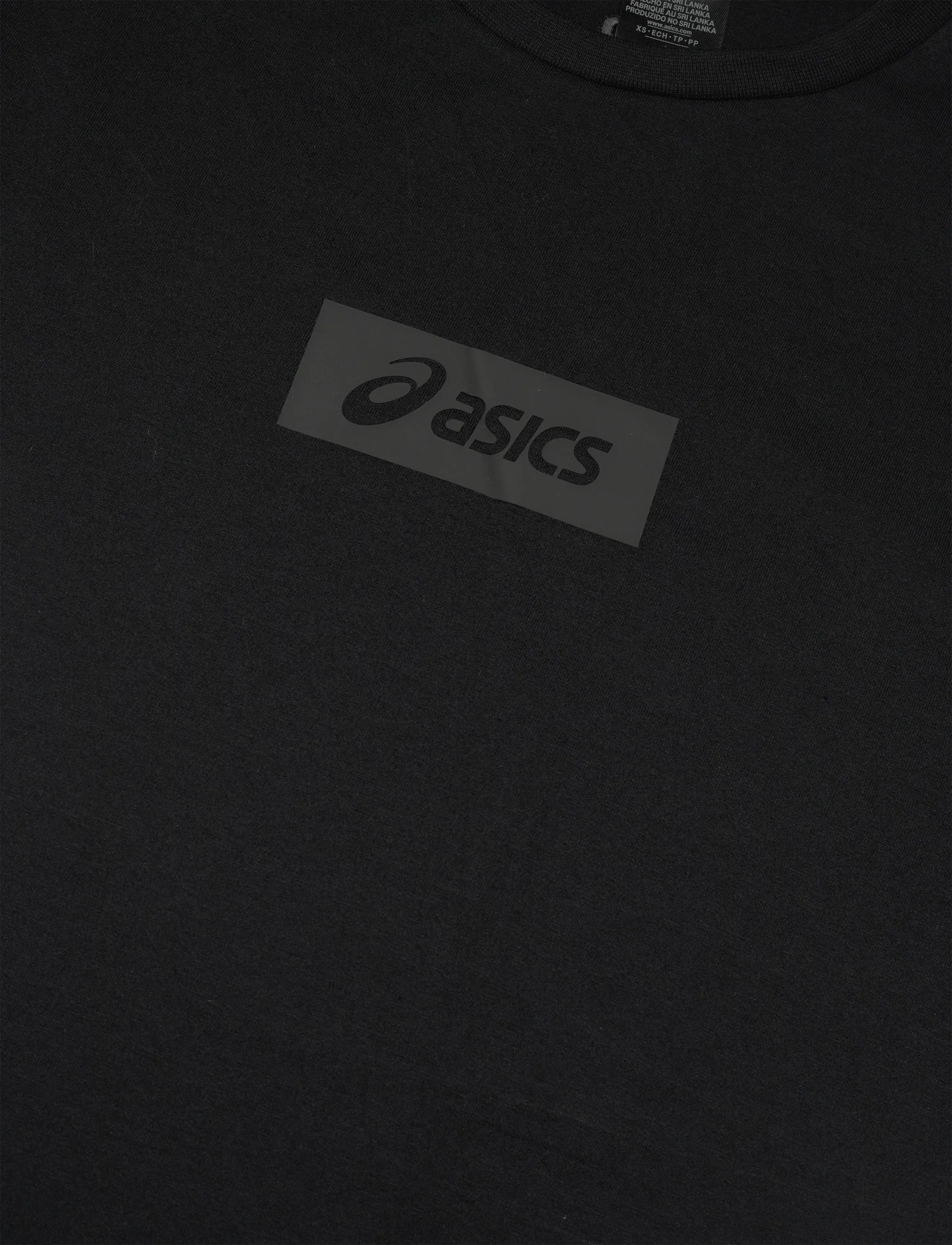 Asics Asics Chest Logo Tee, XS, Black, Sport Overdele > Sport T-shirts, Herre