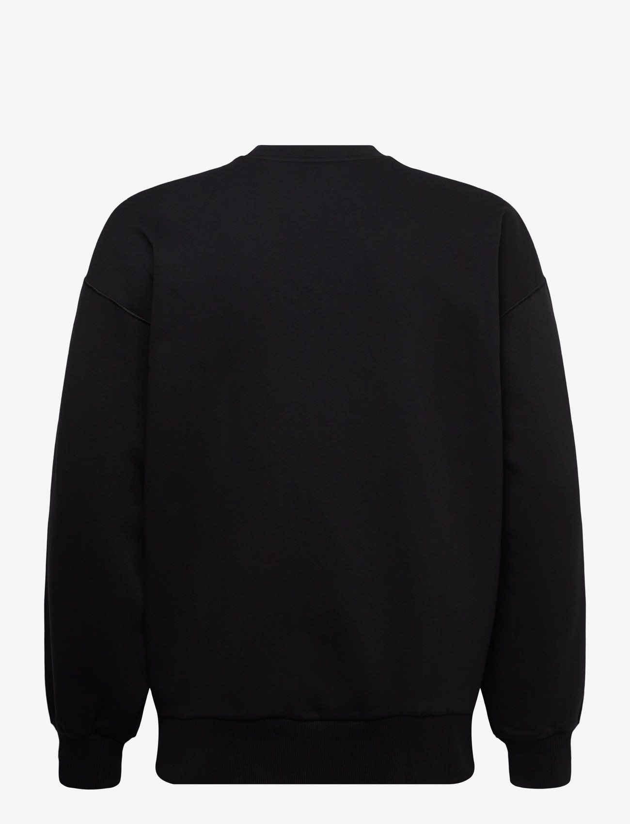 Asics - FLEECE RELAXED CREW-NECK TOP - sweatshirts - performance black - 1