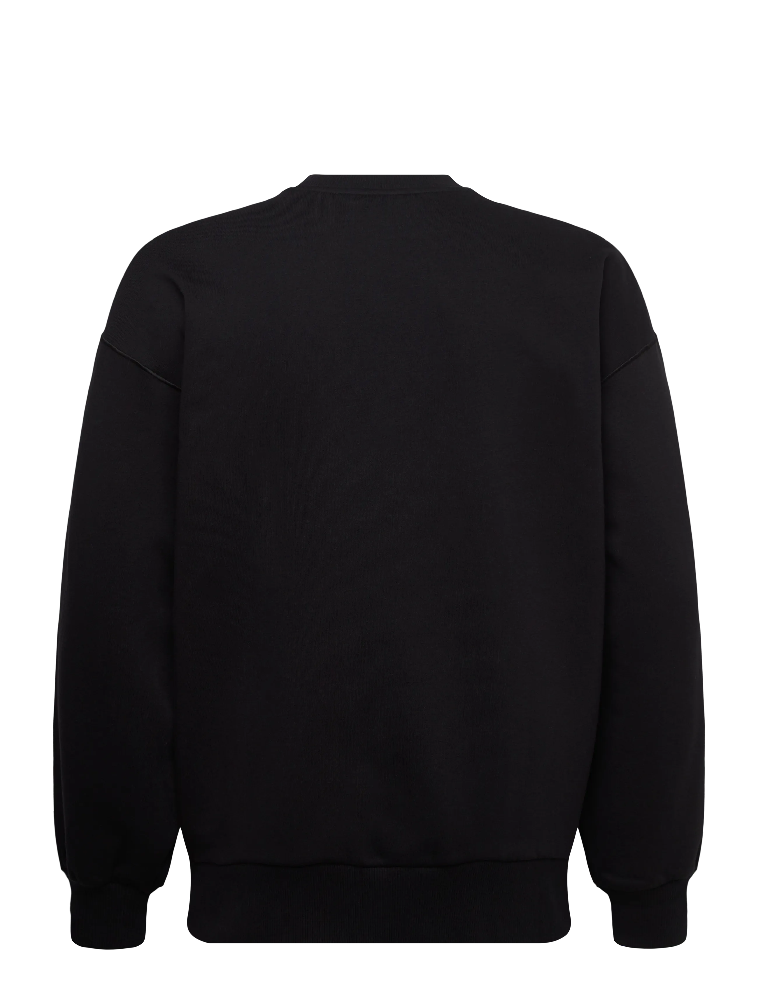 Asics - FLEECE RELAXED CREW-NECK TOP - sweatshirts - performance black - 1
