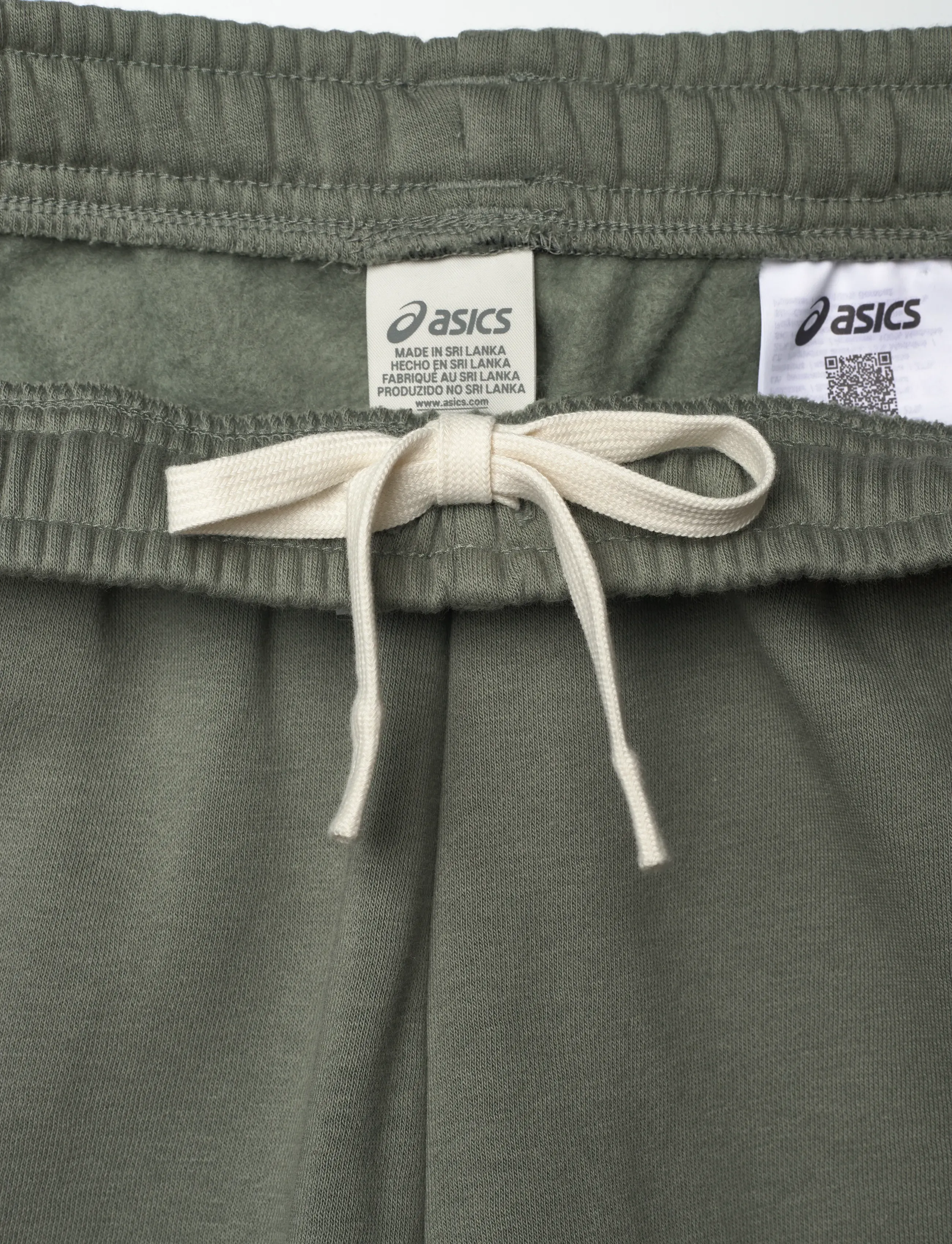 Asics - FLEECE RELAXED PANT - pants - lichen green - 3