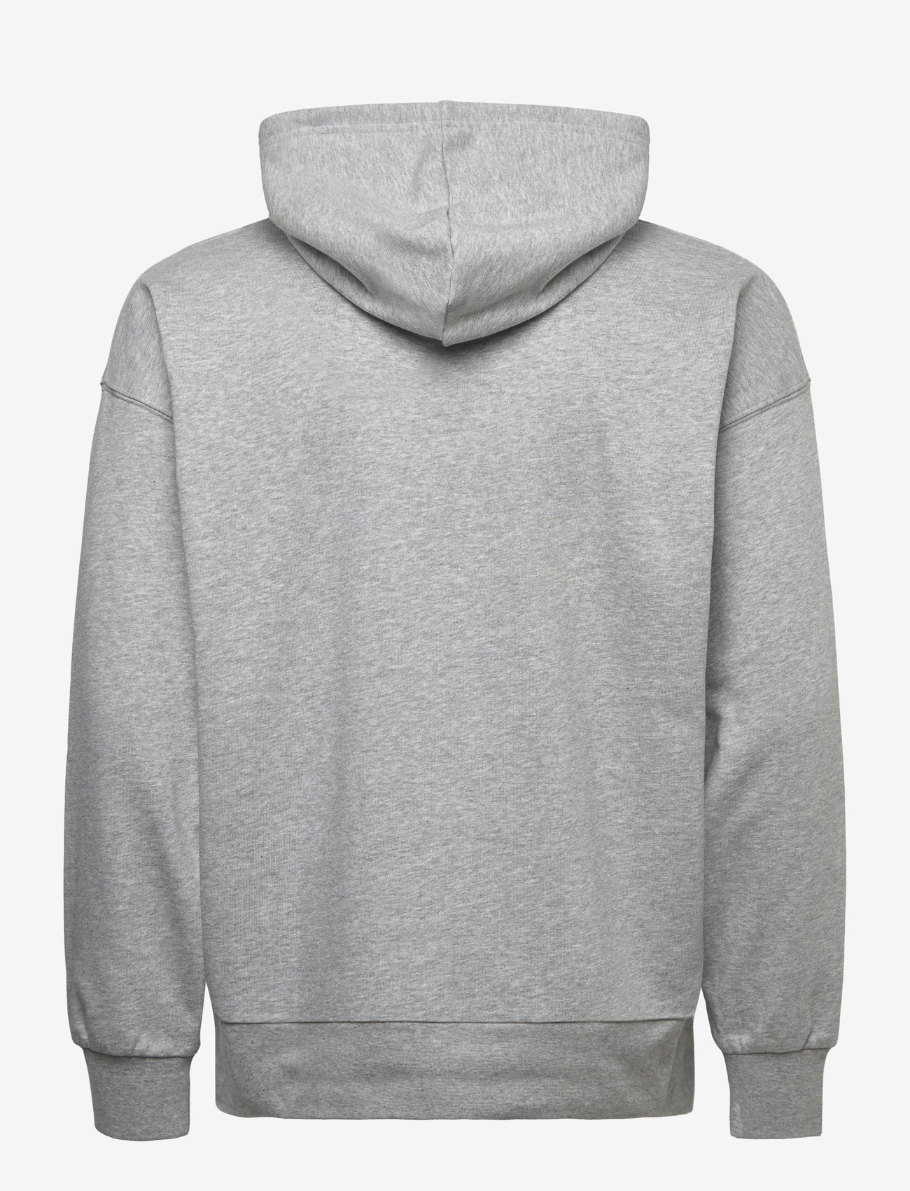 Asics - FRENCH TERRY RELAXED PULLOVER HOODIE - kapuzenpullover - grey heather - 1