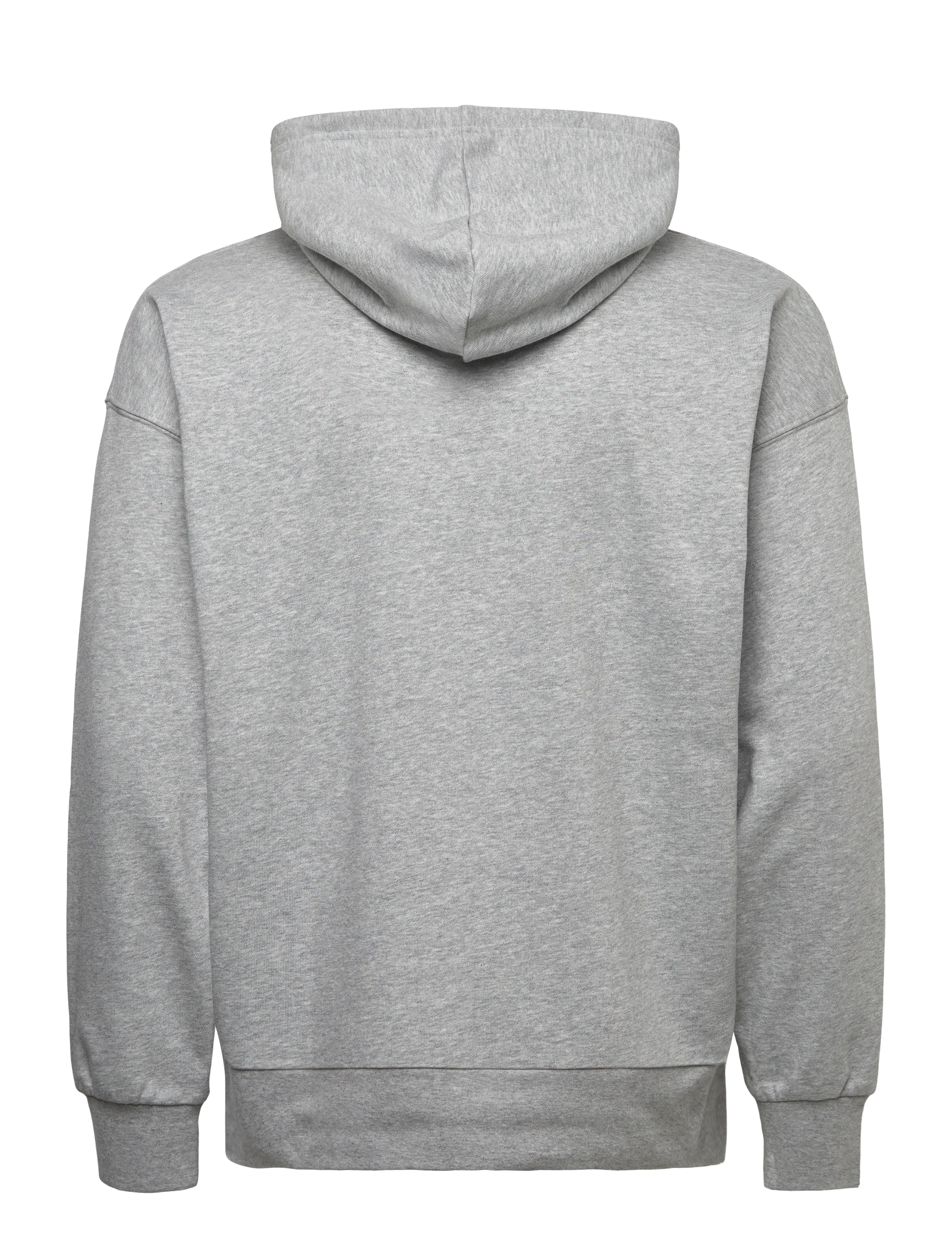 Asics - FRENCH TERRY RELAXED PULLOVER HOODIE - kapuutsiga dressipluusid - grey heather - 1