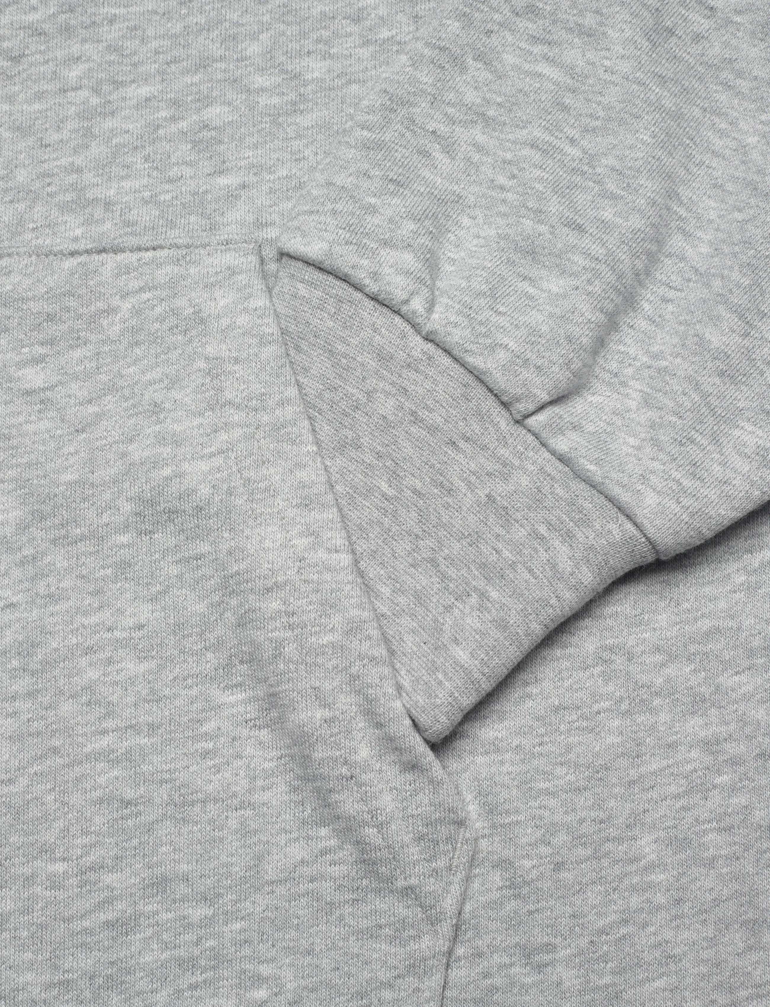 Asics - FRENCH TERRY RELAXED PULLOVER HOODIE - kapuutsiga dressipluusid - grey heather - 3