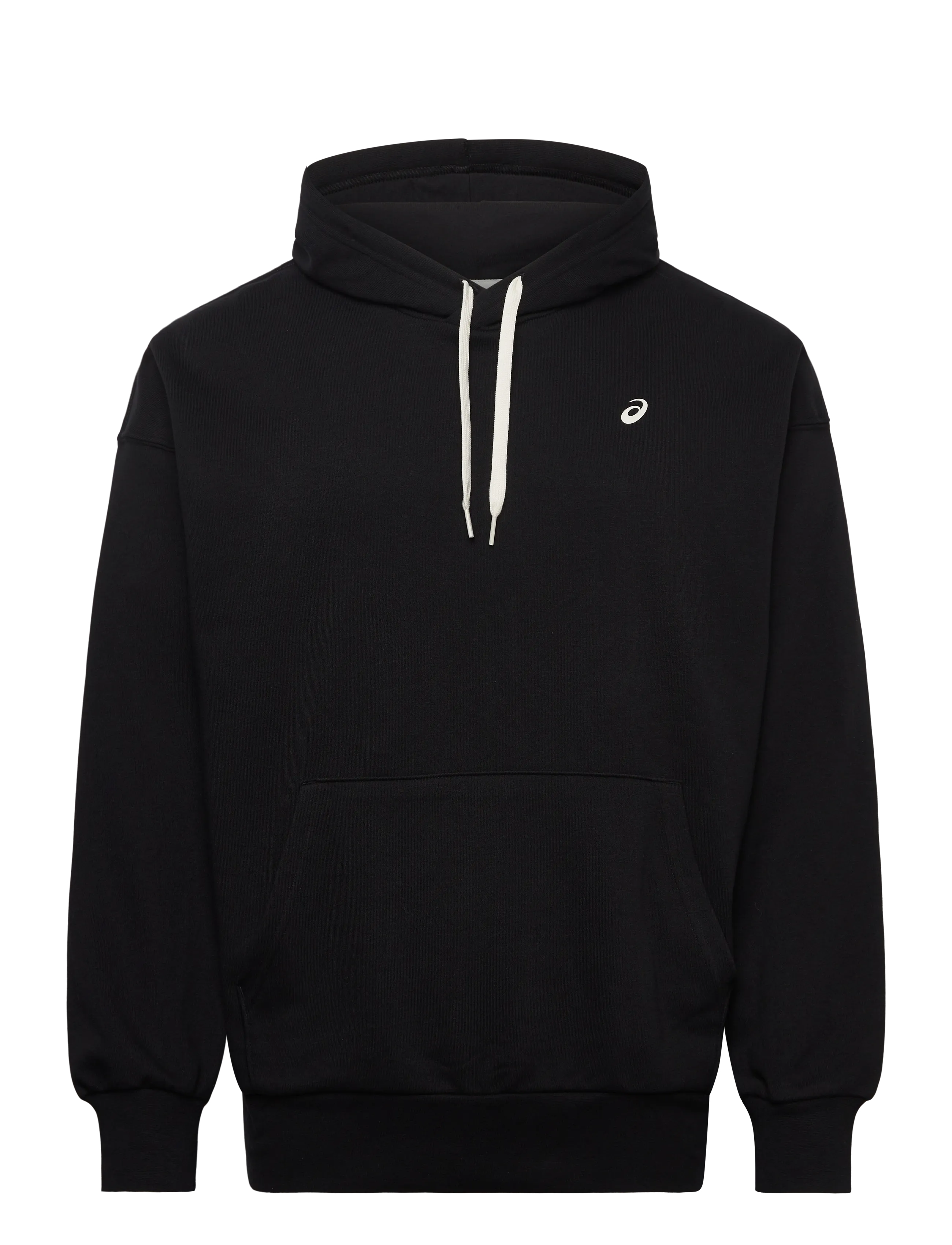 Asics FRENCH TERRY RELAXED PULLOVER HOODIE - ASICS - PERFORMANCE BLACK / black