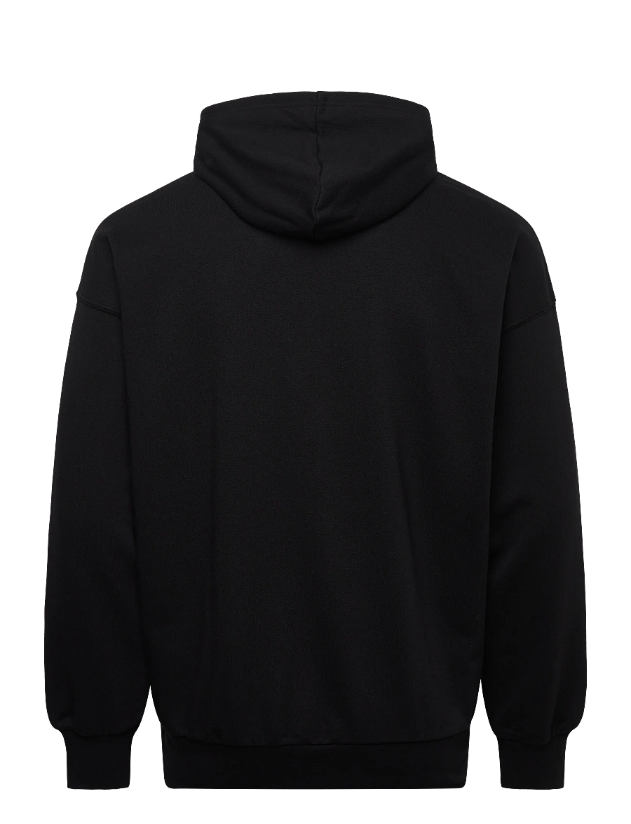 Asics - FRENCH TERRY RELAXED PULLOVER HOODIE - hoodies - performance black - 1