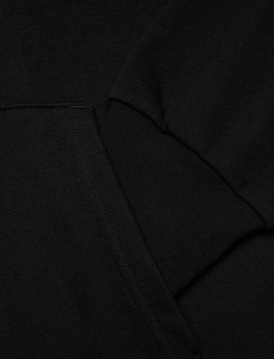 Asics - FRENCH TERRY RELAXED PULLOVER HOODIE - hoodies - performance black - 3
