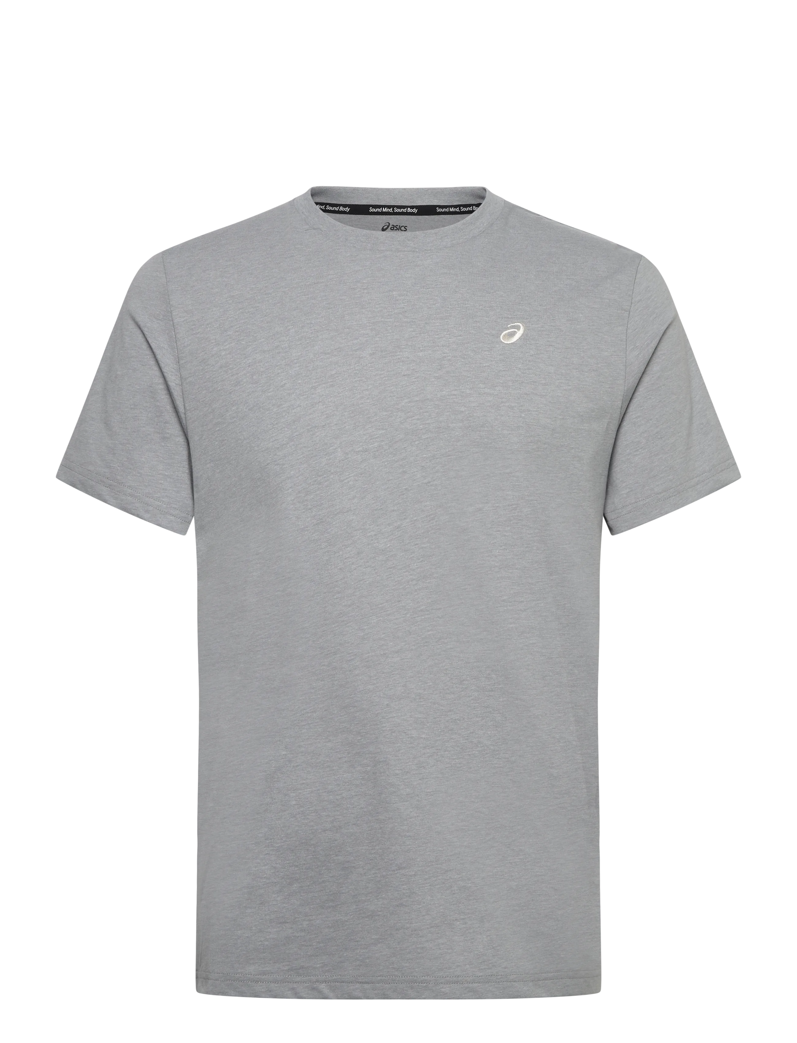 Asics ASICS SPIRAL EMBROIDERY TEE - ASICS - GREY HEATHER / grey