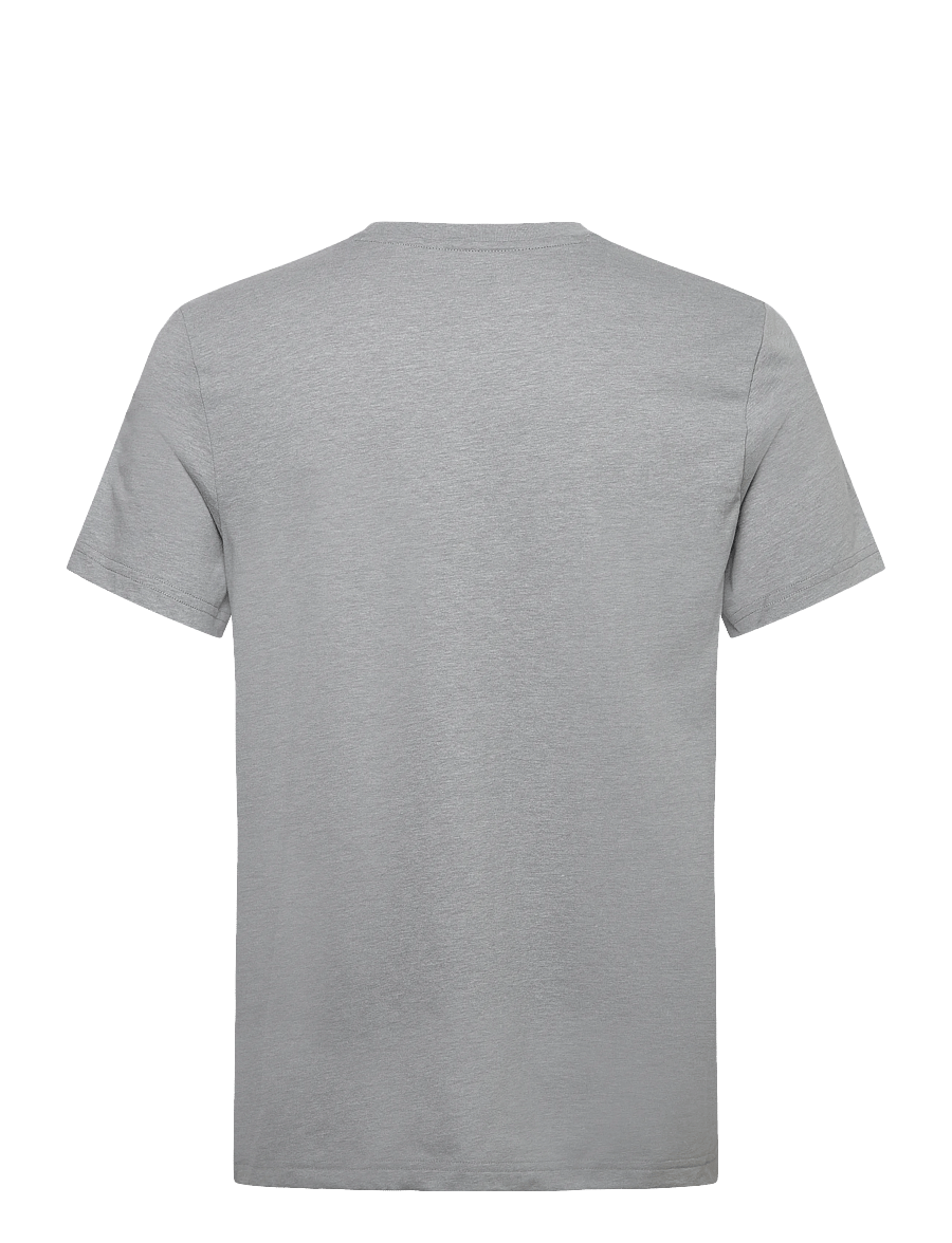 Asics - ASICS SPIRAL EMBROIDERY TEE - t-shirts - grey heather - 1