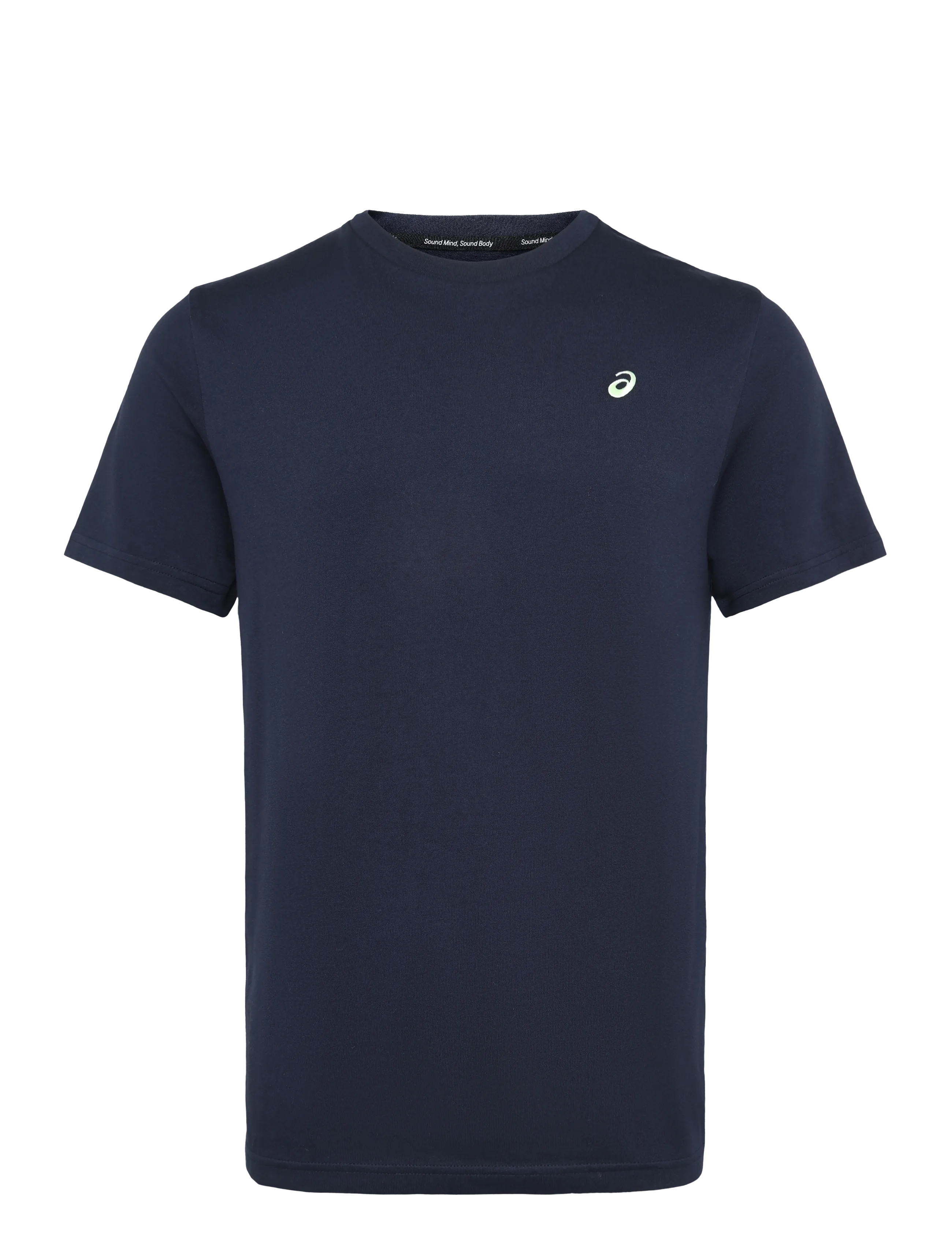 Asics ASICS SPIRAL EMBROIDERY TEE - Kläder - MIDNIGHT / navy