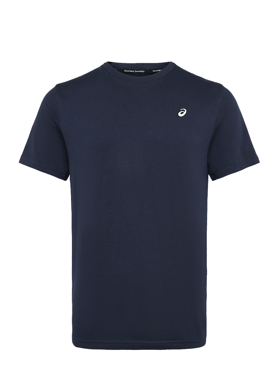 Asics - ASICS SPIRAL EMBROIDERY TEE - t-shirts - midnight - 0