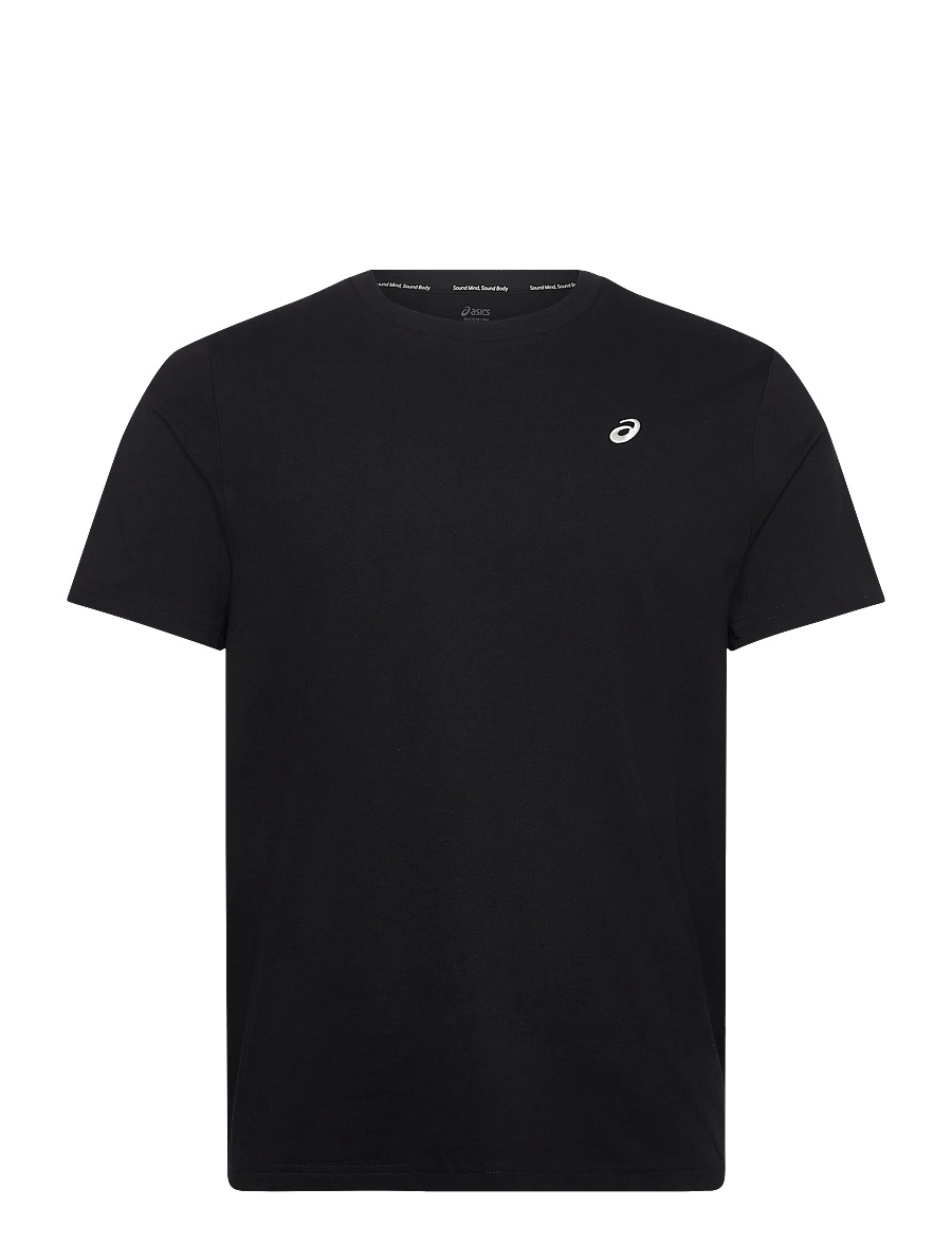 Asics - ASICS SPIRAL EMBROIDERY TEE - t-shirts - performance black - 1