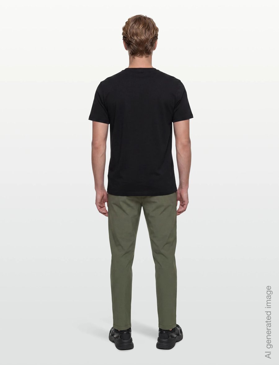 Asics - ASICS SPIRAL EMBROIDERY TEE - t-shirts - performance black - 4