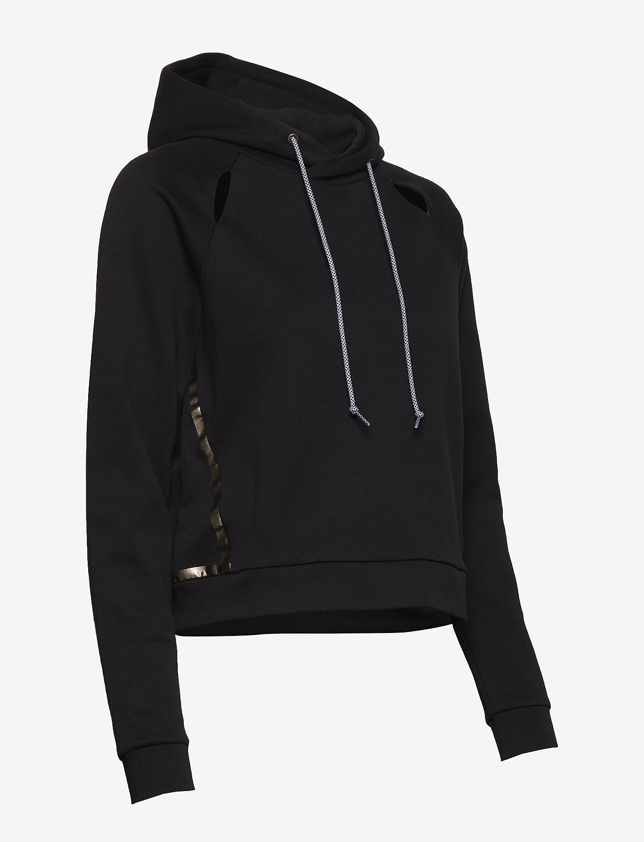 Asics - W NS PIPED DREAM HOODY - performance black - 3