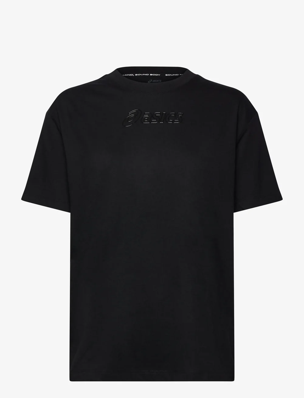 Asics - ASICS LOGO TEE - t-shirts - performance black - 0