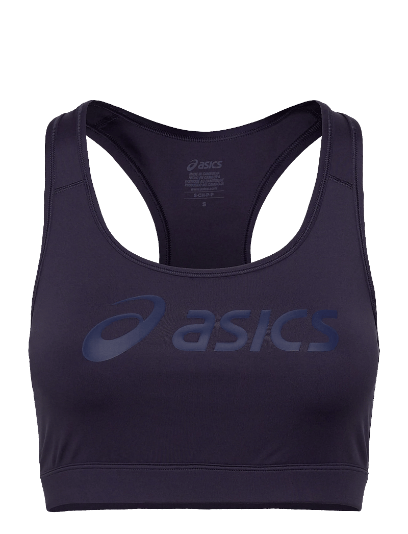 Asics - ESSENTIAL ASICS LOGO PADLESS BRA - clothes - indigo fog - 0