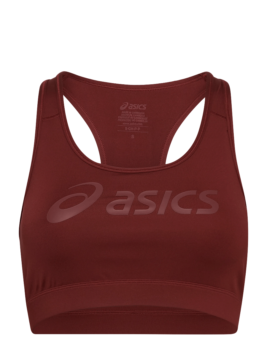 Asics - ESSENTIAL ASICS LOGO PADLESS BRA - clothes - singed red - 0