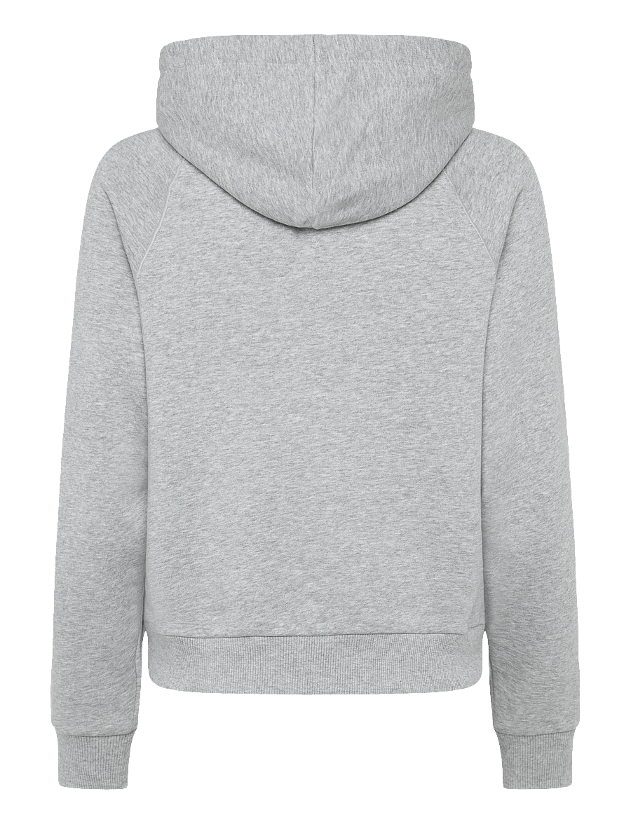 Asics - ASICS LOGO FLEECE PULLOVER HOODIE - sweatshirts - grey heather - 1