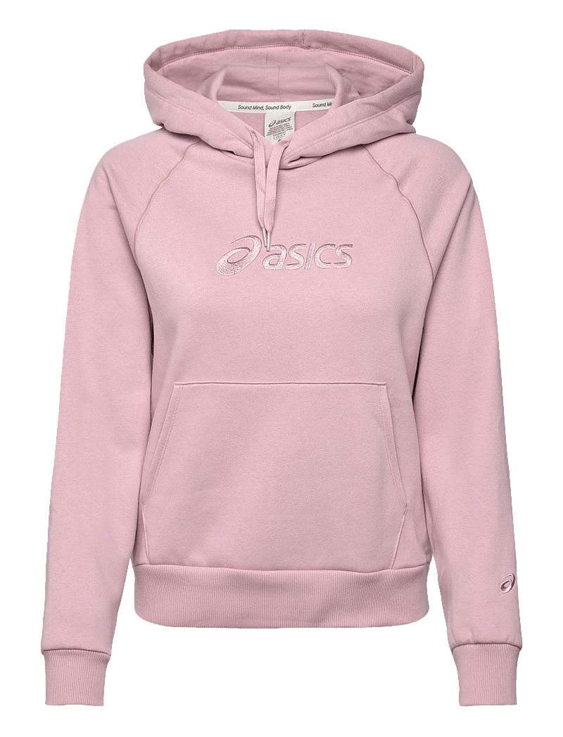 Asics - ASICS LOGO FLEECE PULLOVER HOODIE - kapuzenpullover - morganite - 0