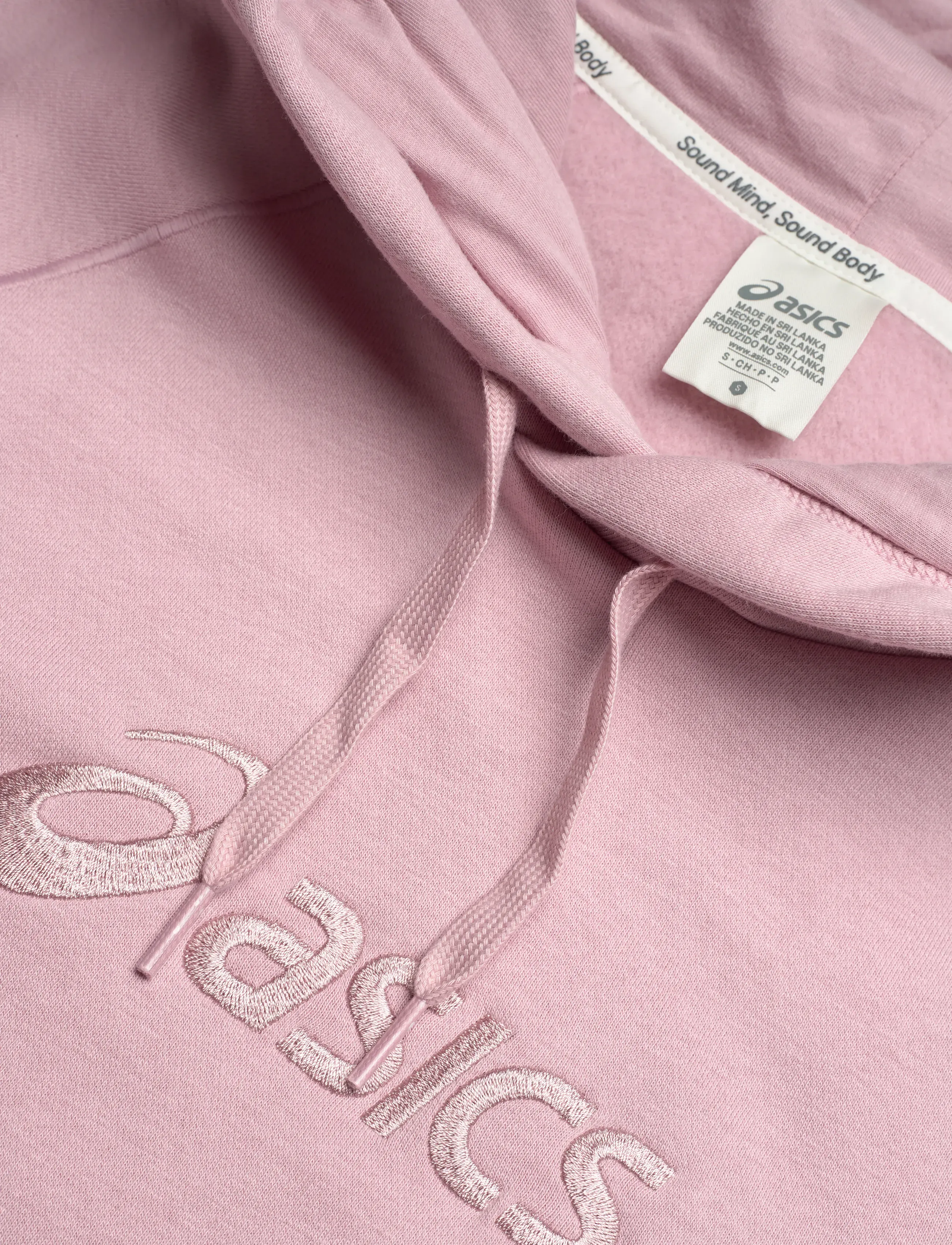 Asics - ASICS LOGO FLEECE PULLOVER HOODIE - kapuutsiga dressipluusid - morganite - 2