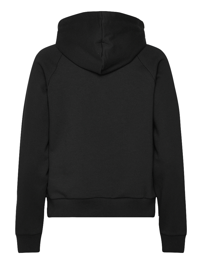 Asics - ASICS LOGO FLEECE PULLOVER HOODIE - kapuzenpullover - performance black - 1