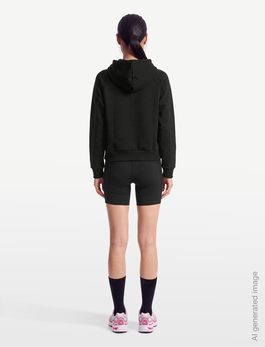 Asics - ASICS LOGO FLEECE PULLOVER HOODIE - kapuzenpullover - performance black - 4