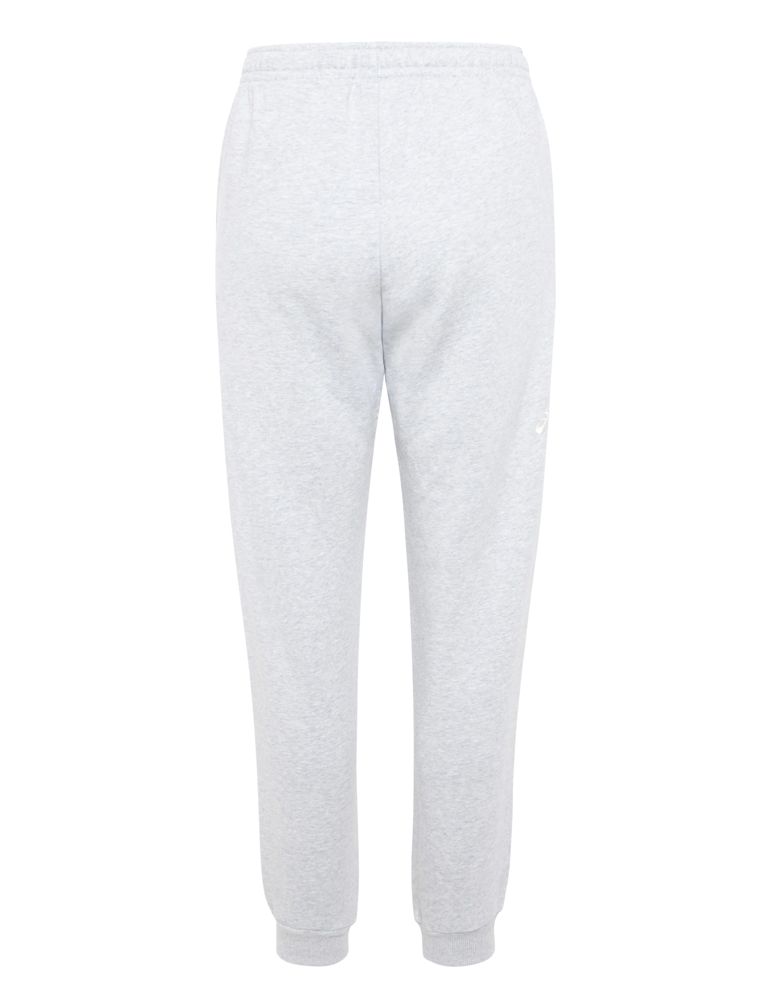 Asics - ASICS LOGO FLEECE PANT - trennipüksid - grey heather - 1
