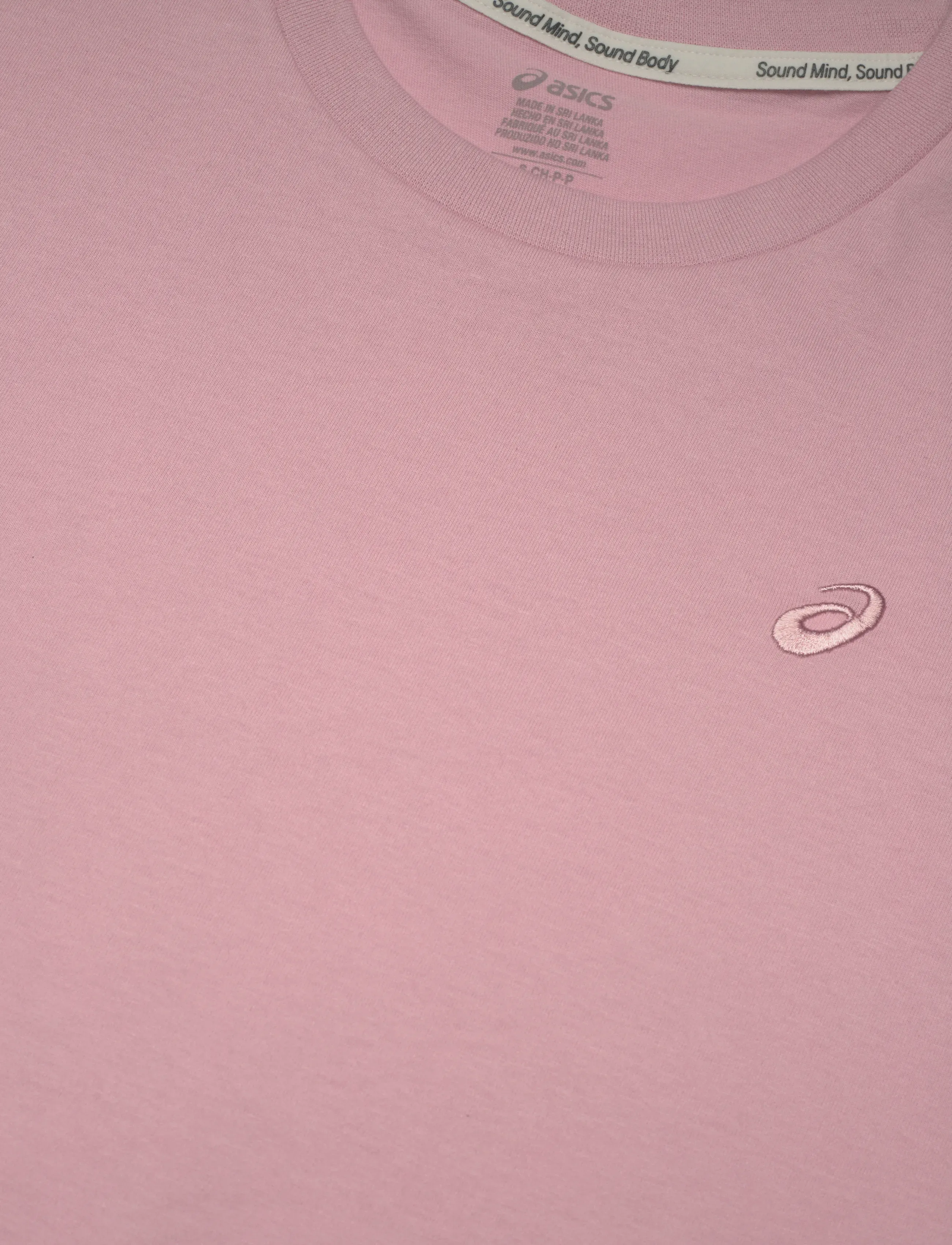 Asics - ASICS SPIRAL EMBROIDERY RELAXED TEE - t-särgid - morganite - 2
