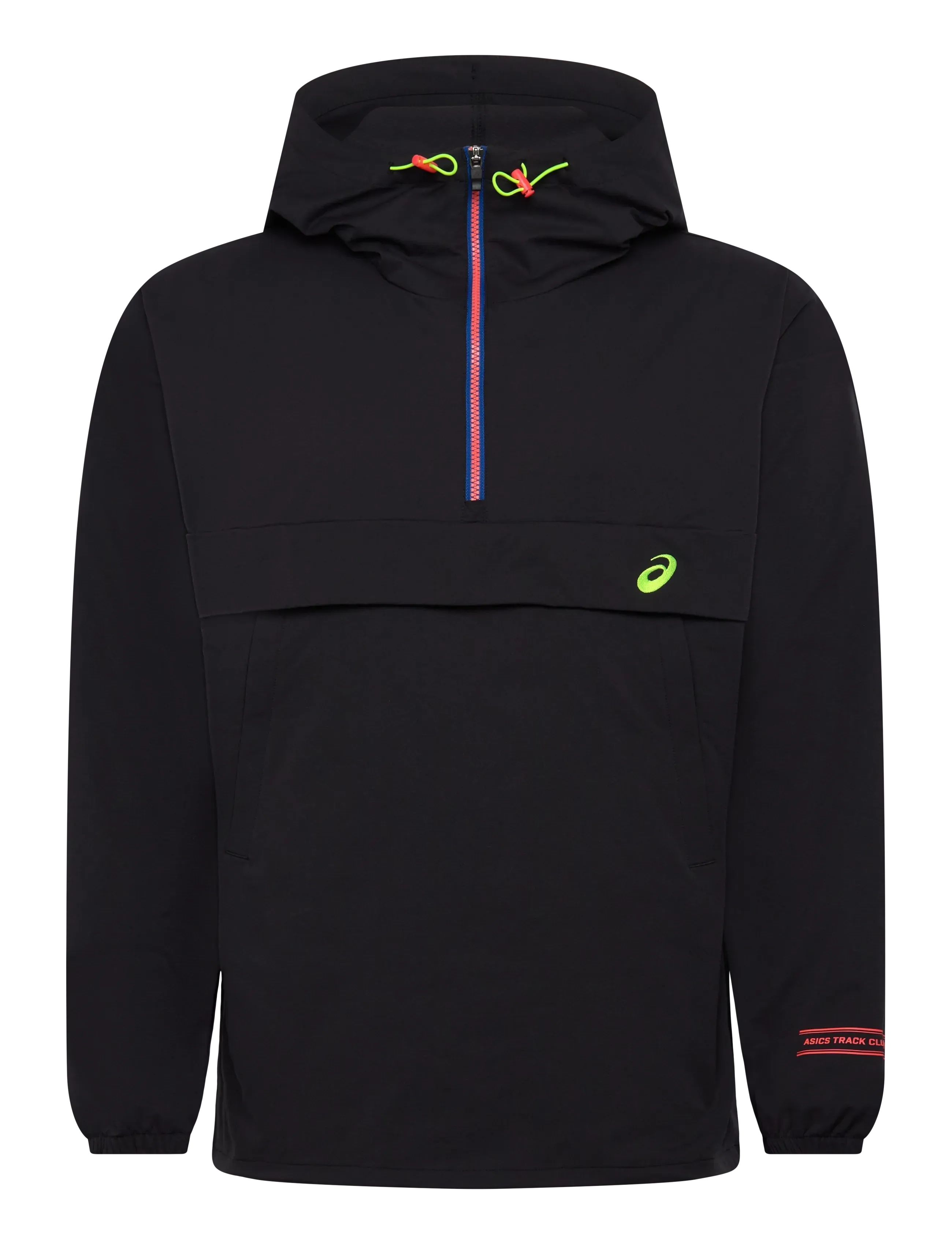 Asics ATC RELAXED PULLOVER JACKET - Kleidung - PERFORMANCE BLACK / black