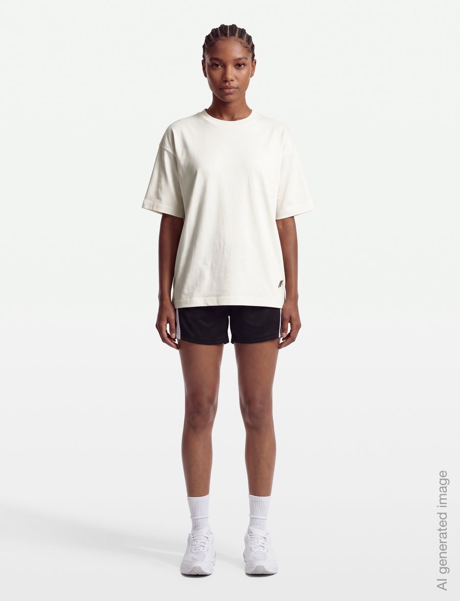 Asics - HERITAGE HEAVY COTTON RUN CITY TEE - t-shirts - cream/new york - 0