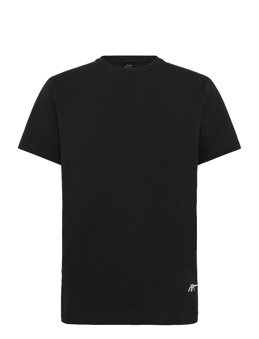 Asics - HERITAGE HEAVY COTTON GRAPHIC TEE - performance black/cream - 0