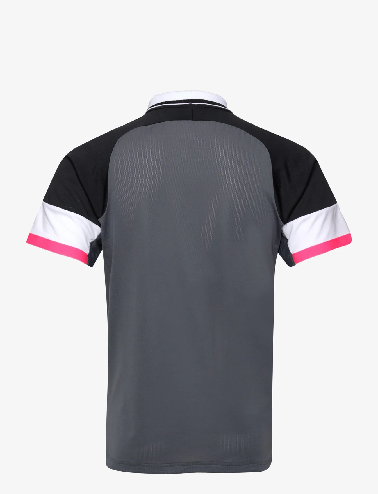 Asics - MEN MATCH POLO-SHIRT - short-sleeved t-shirts - performance black/carrier grey - 1