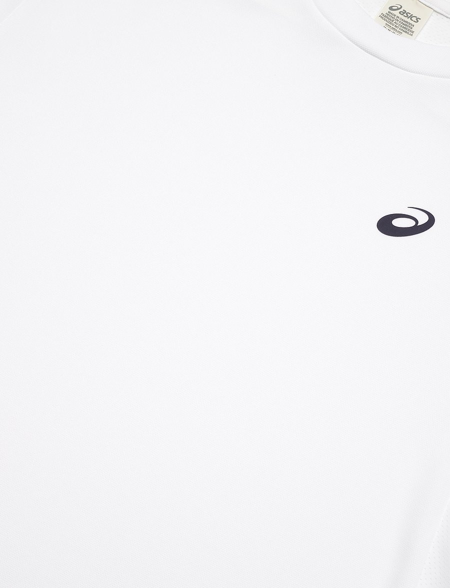 Asics - COURT SS TOP - t-shirts - brilliant white - 2