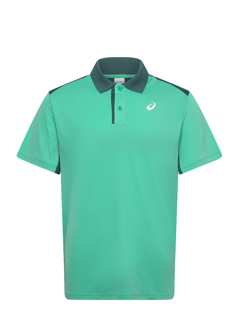 Asics - COURT POLO - polos - aurora green - 0
