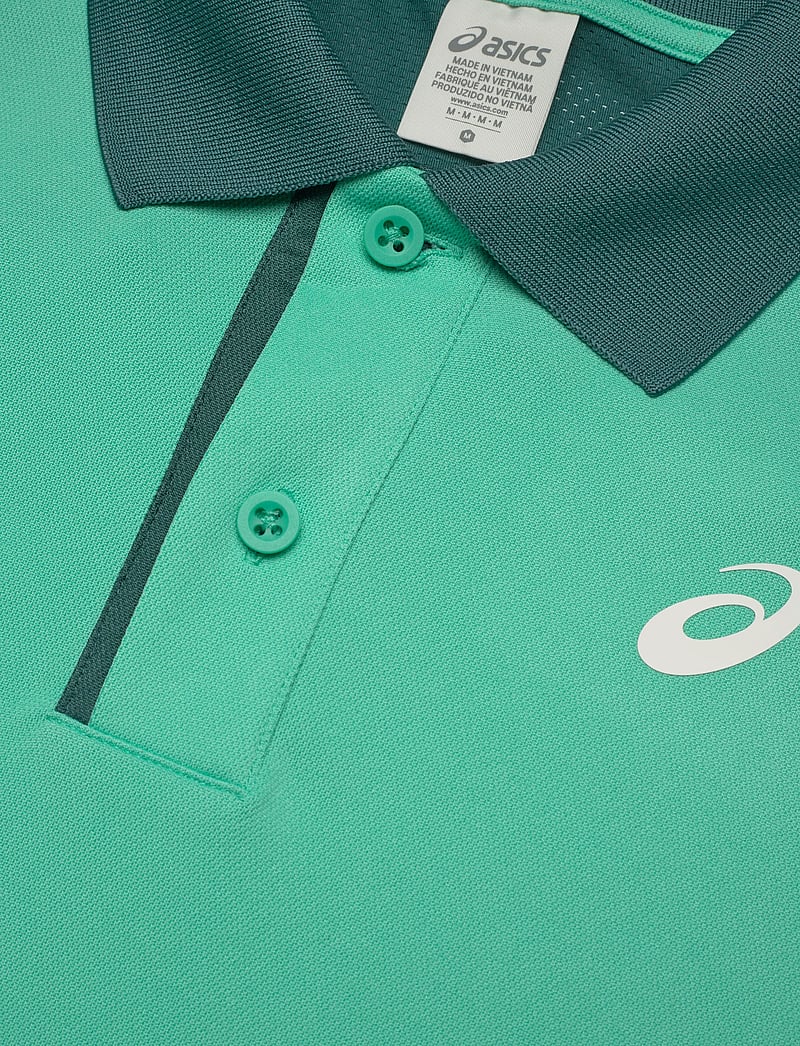 Asics - COURT POLO - polos - aurora green - 2