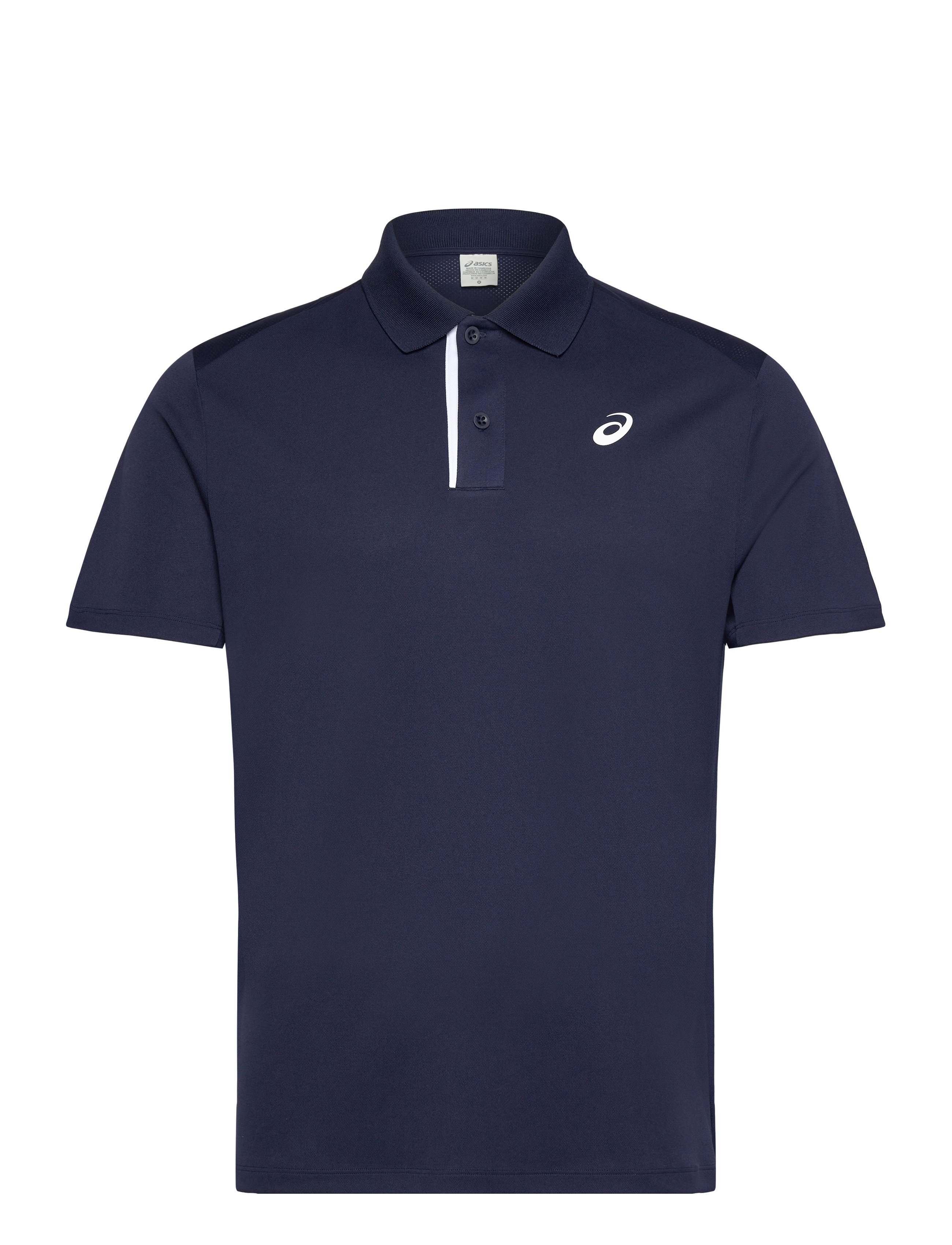 Asics Court Polo, S, Navy, Sport Polos > Sport Short-sleeved Polos, Herre