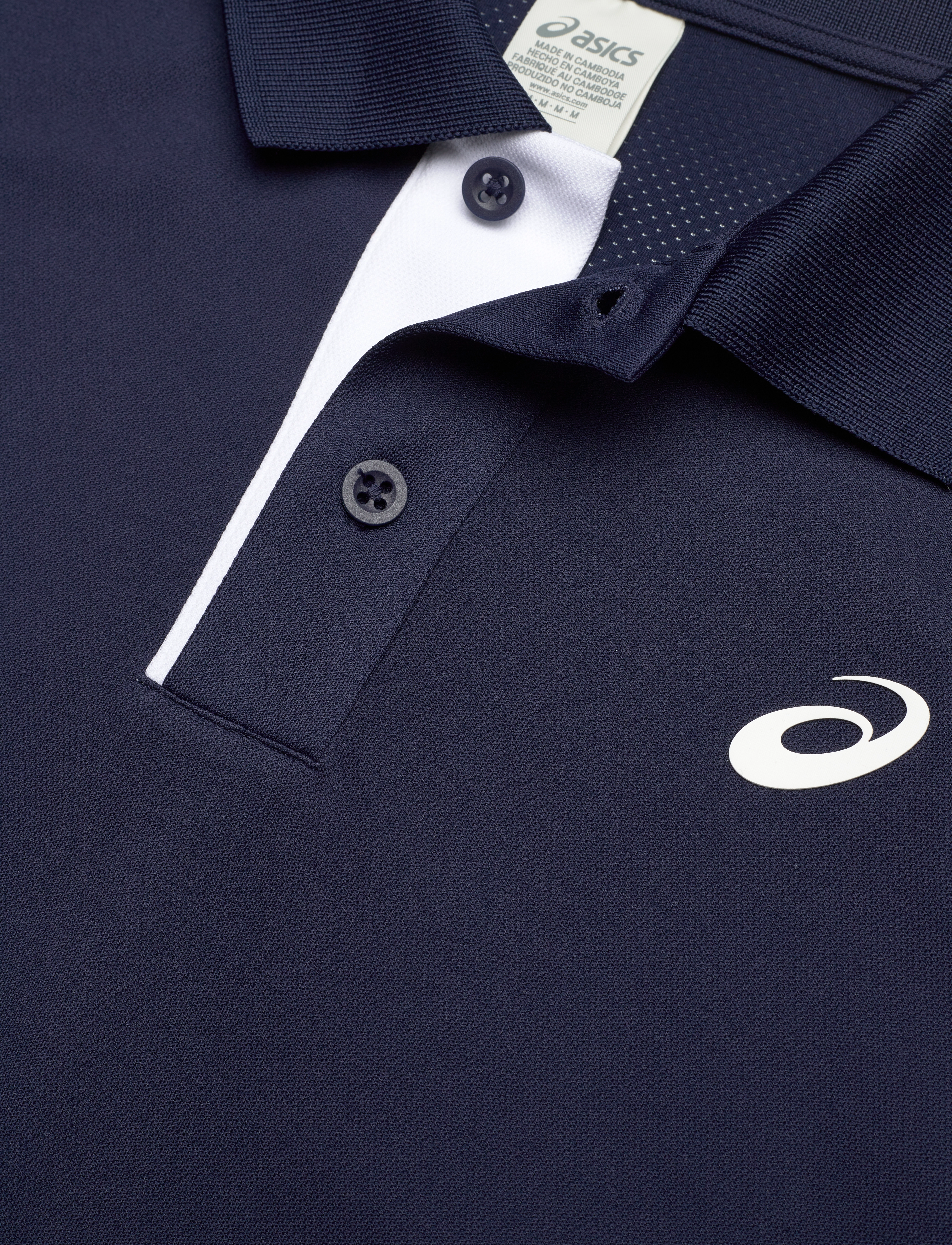 Asics - COURT POLO - poloshirts - midnight - 2