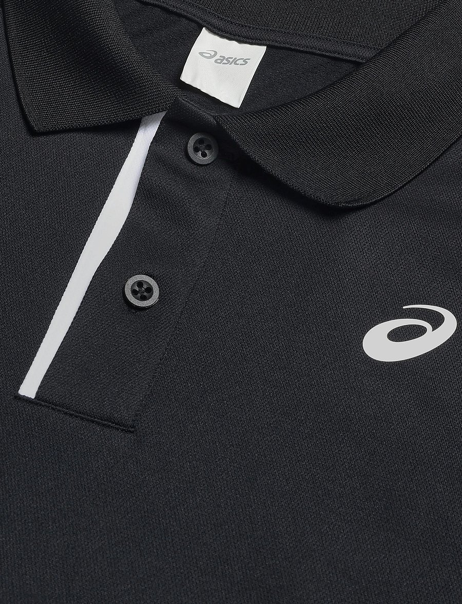 Asics - COURT POLO - poloshirts - performance black - 2