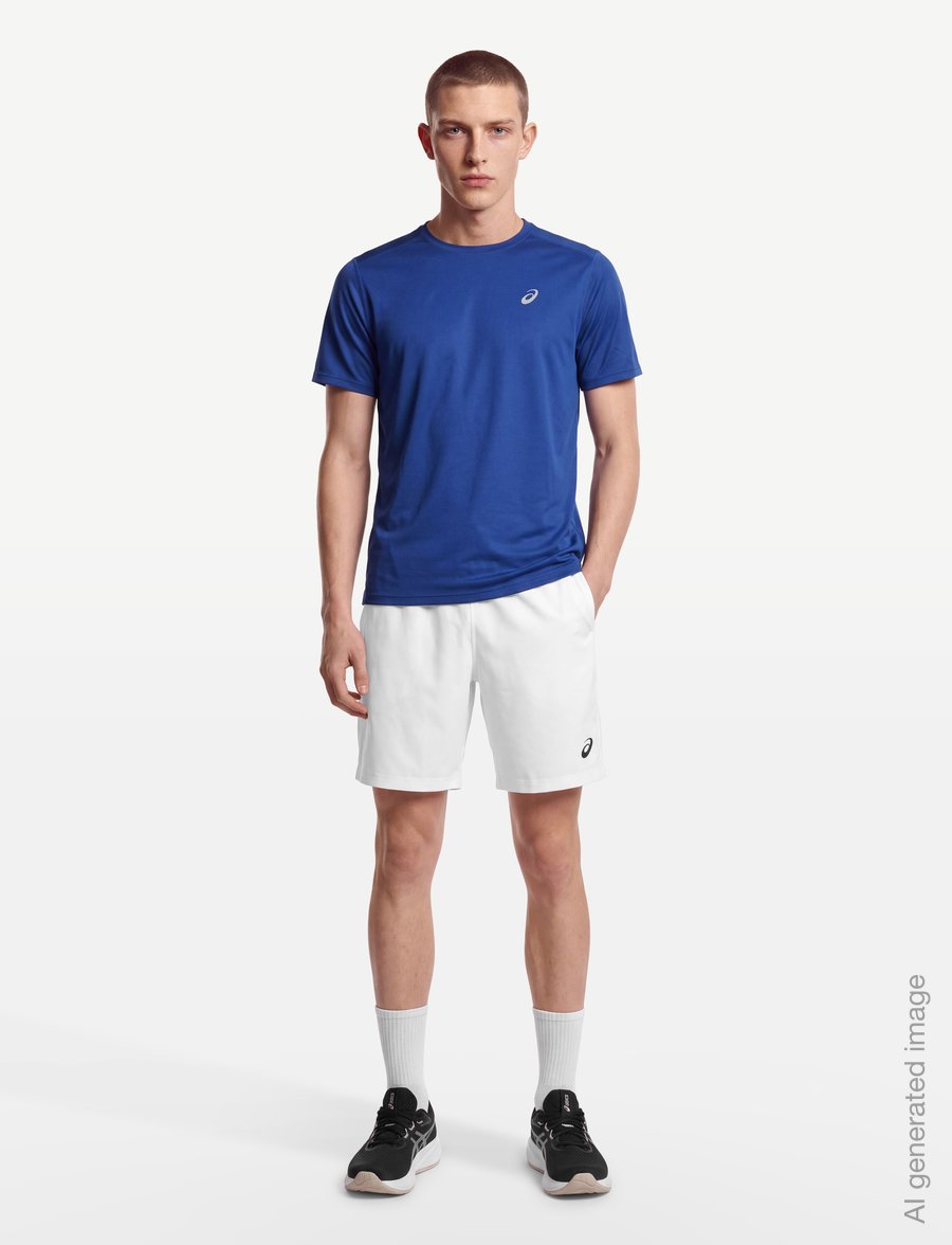 Asics - COURT 9IN SHORT - training shorts - brilliant white - 0
