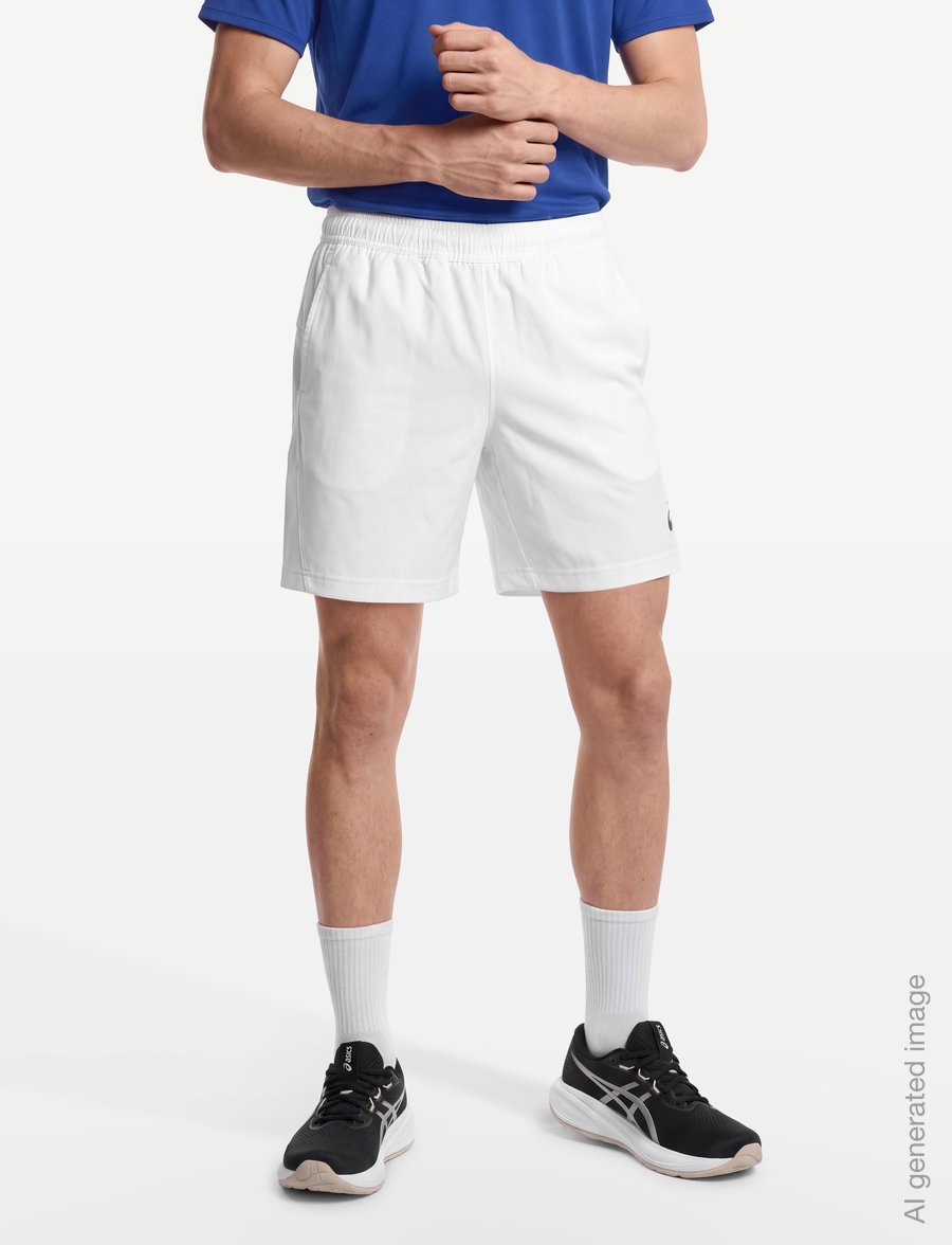 Asics - COURT 9IN SHORT - training shorts - brilliant white - 3