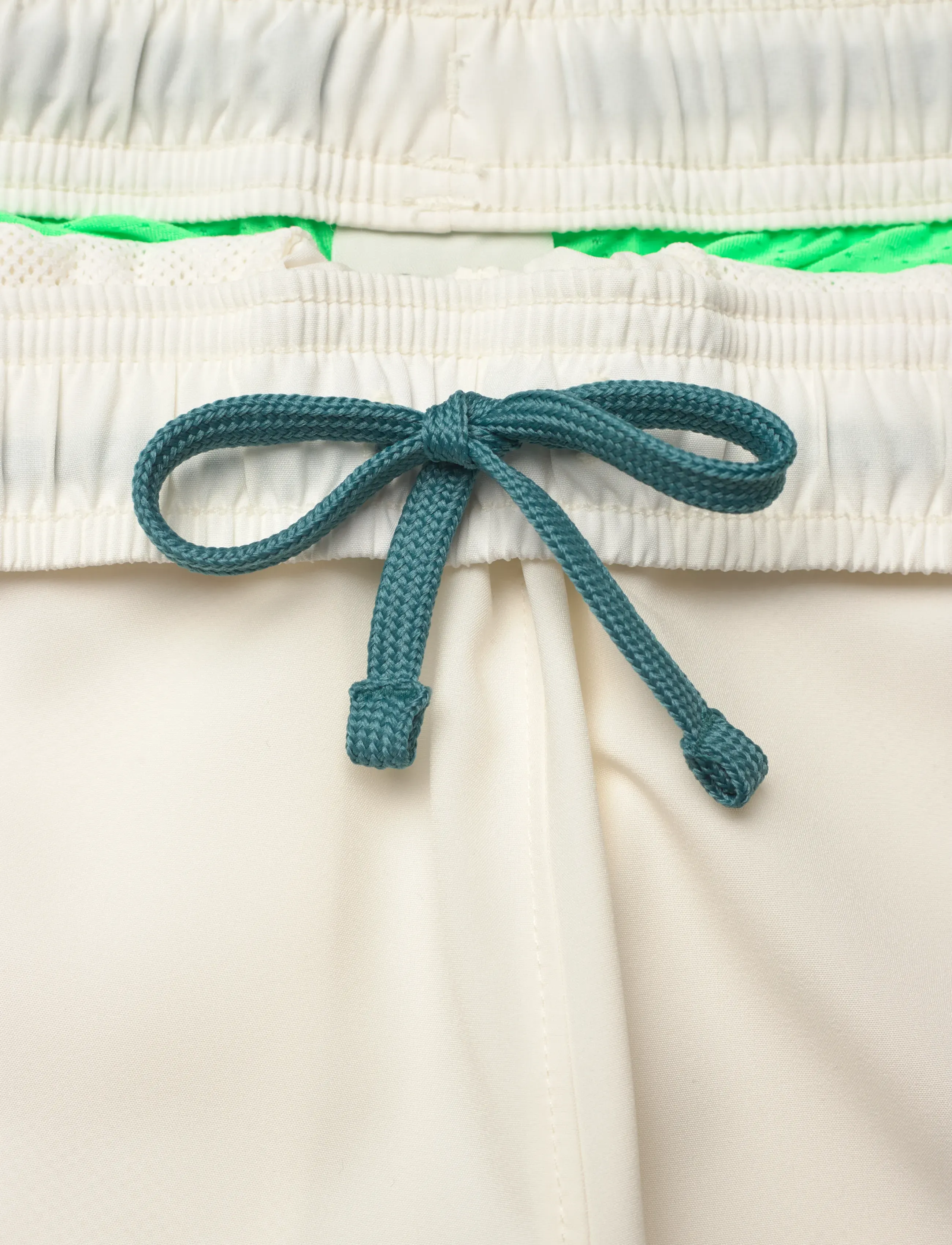 Asics - PADEL COURT 7IN SHORT - trainingsshorts - cream/vital green - 3