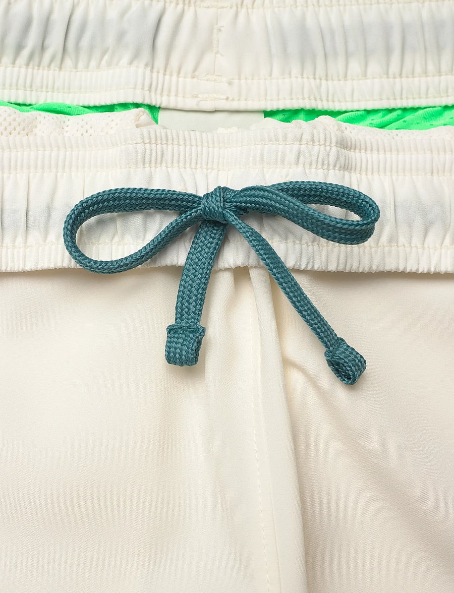 Asics - PADEL COURT 7IN SHORT - trainingsshorts - cream/vital green - 3