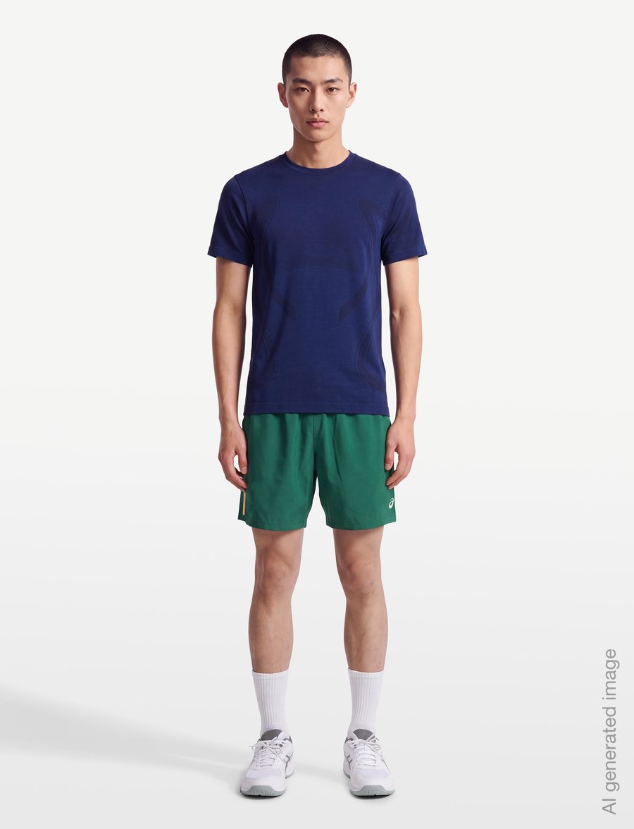 Asics - PADEL COURT 7IN SHORT - training shorts - jewel green - 0